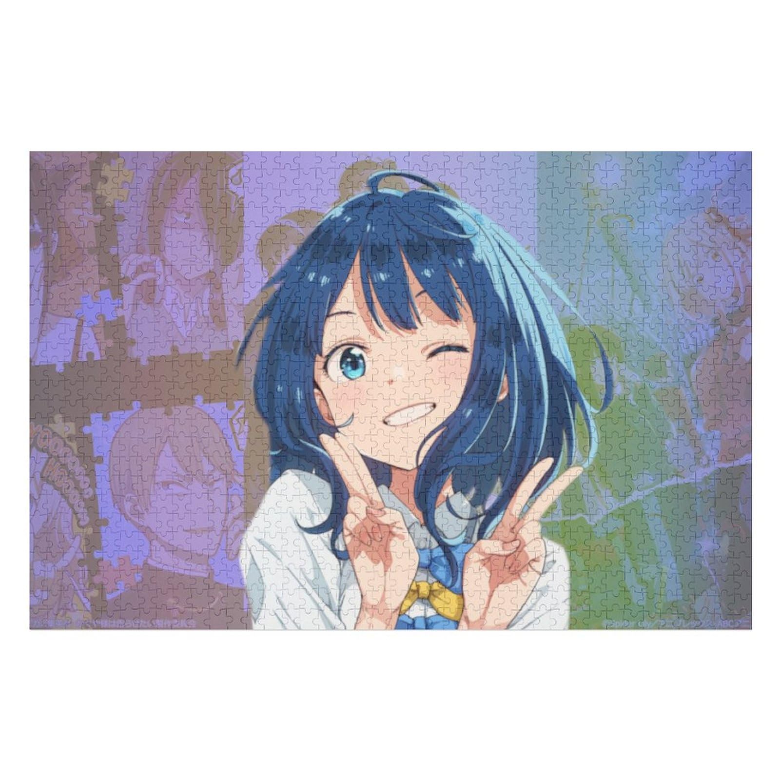 1600x1600 Amazon.co.jp: Anna Yanami Jigsaw Puzzle, 300 Pieces, 500 Pieces, 1000 Pieces, Anime Pattern Moe Goods, Wooden Puzzle, For Beginners, Decompression, Birthday, Christmas, Gift, Wall Decoration, Educational Toy, Toy : Toys & Games