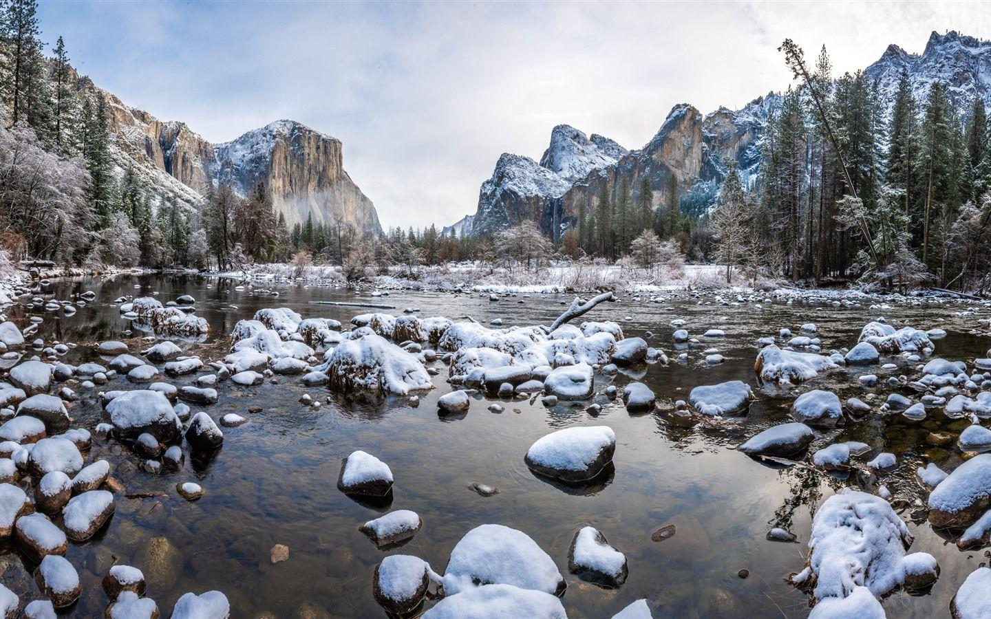 Yosemite National Park Winter Wallpapers - Top Free Yosemite National ...