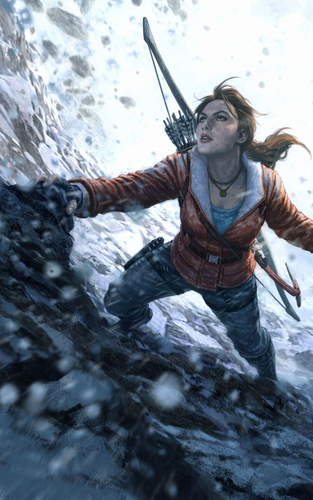 1000x1600 Rise of The Tomb Raider Free HD Mobile Wallpaper
