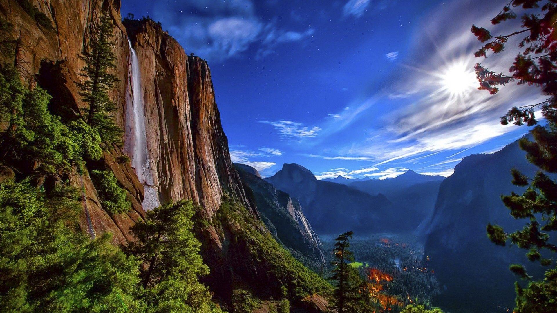 1920x1080 Yosemite National Park Computer Background