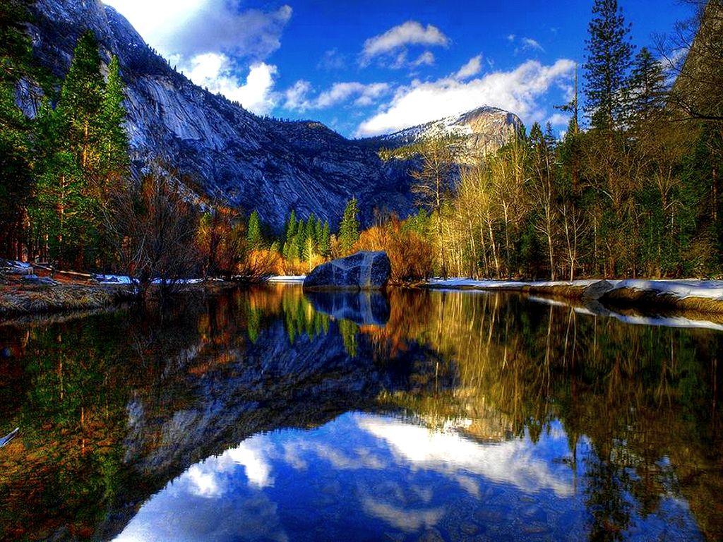 1024x768 Free download Beautiful Yosemite National Park Wallpaper HD