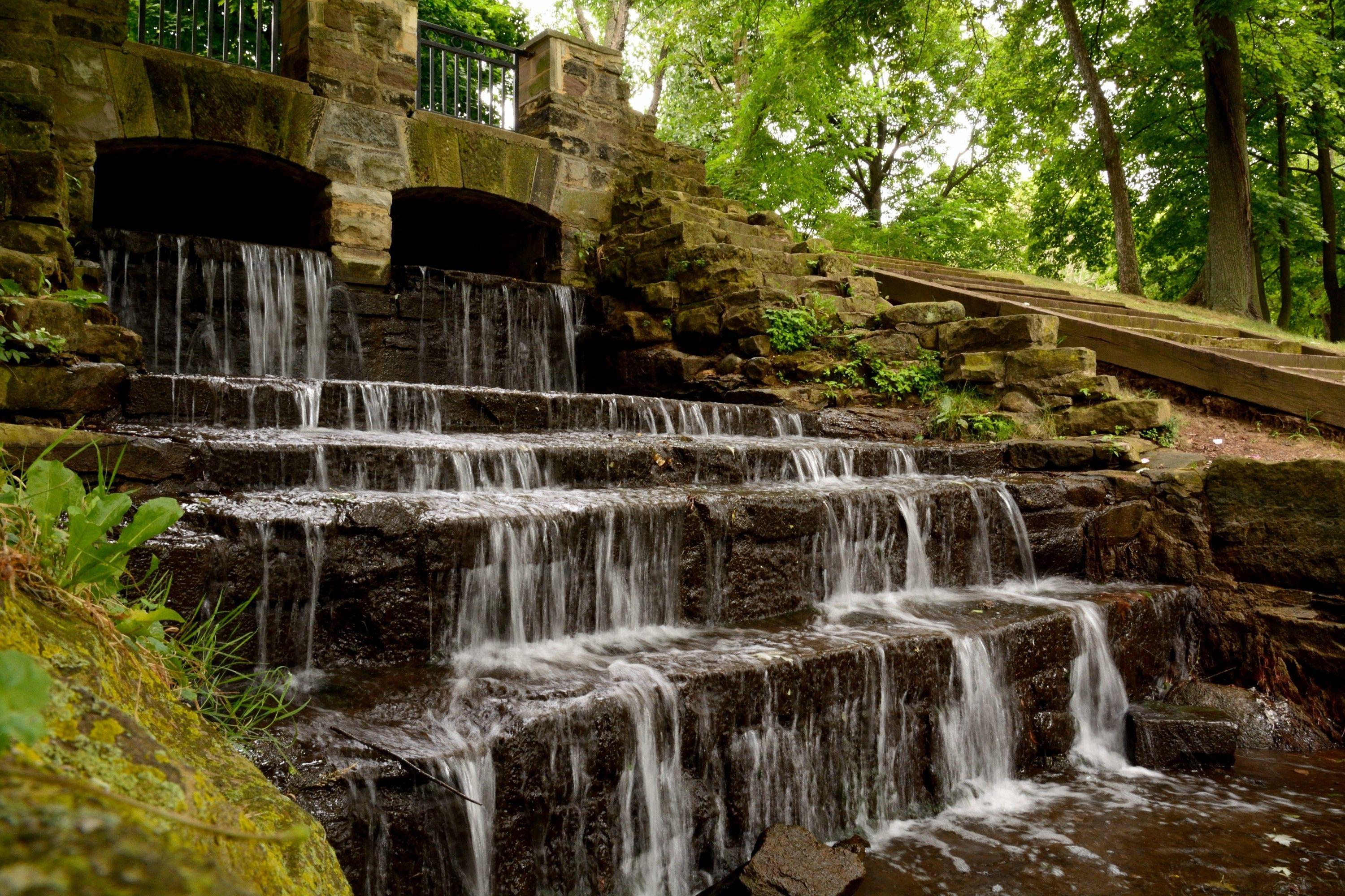 3000x2000 Waterfall Scene Relaxing Wallpaper Scenic, HD