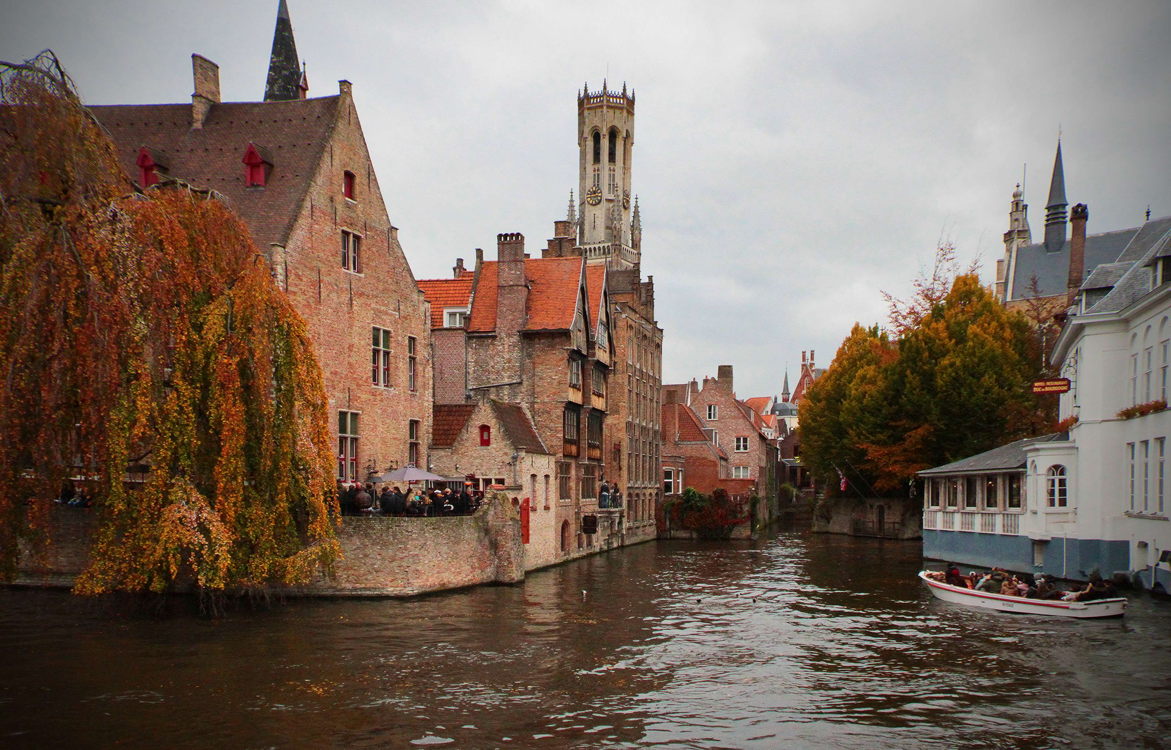 3840x2461 Brugge wallpaper free HD widescreen (2019)