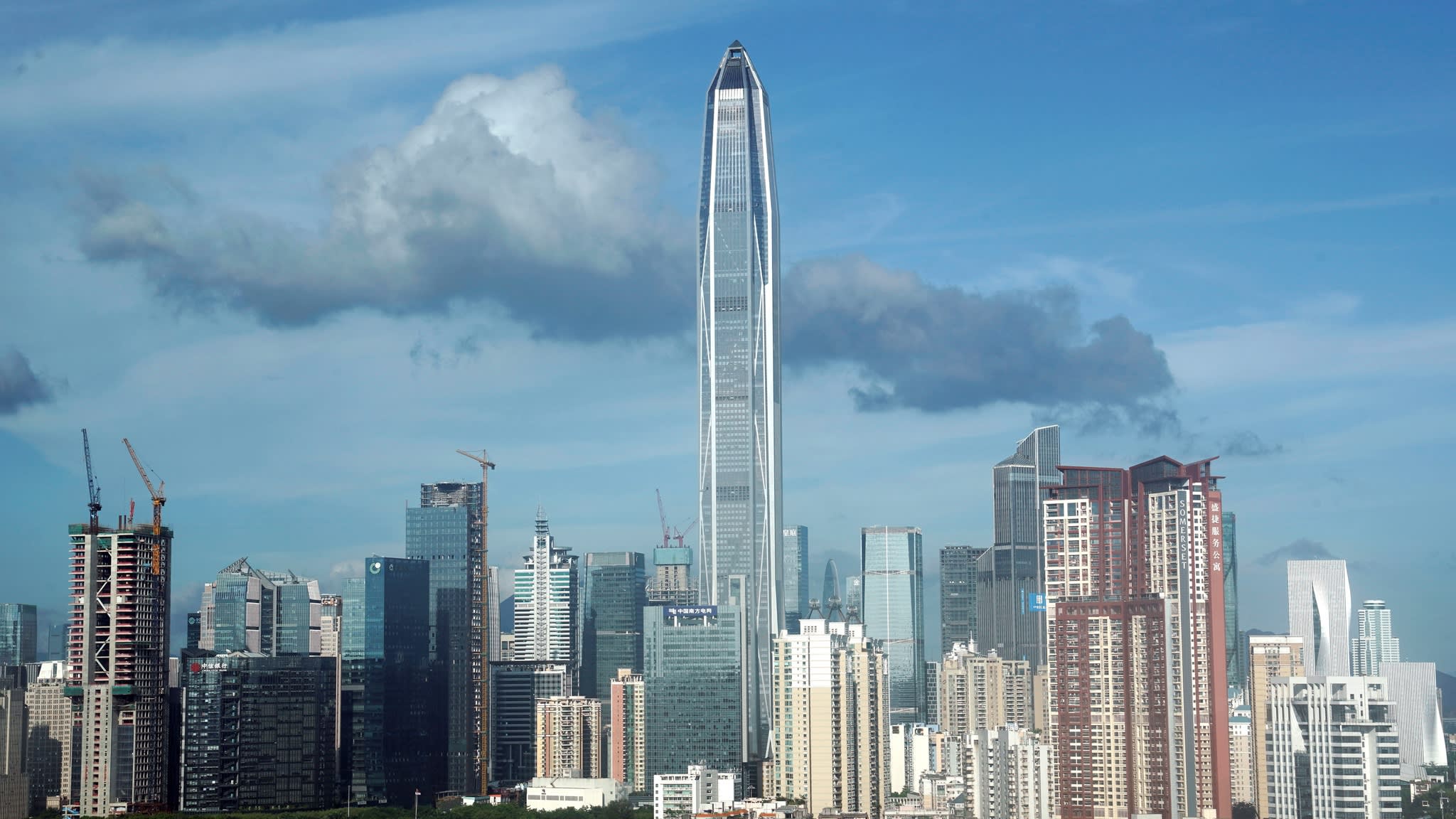 2048x1152 Free download Shenzhen and Jakarta shine in city economy forecasts