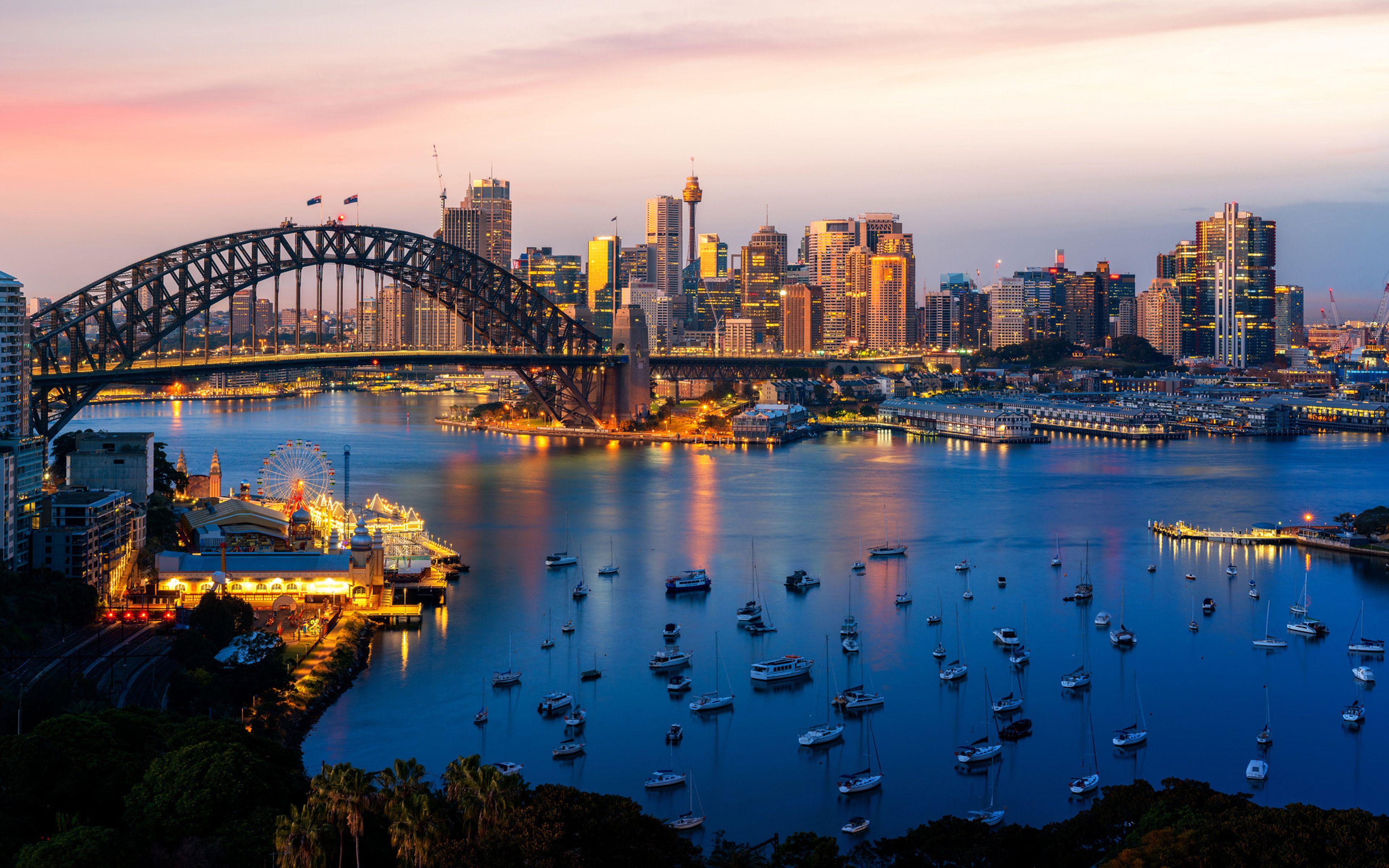 Sydney Skyline Wallpapers Top Free Sydney Skyline Backgrounds