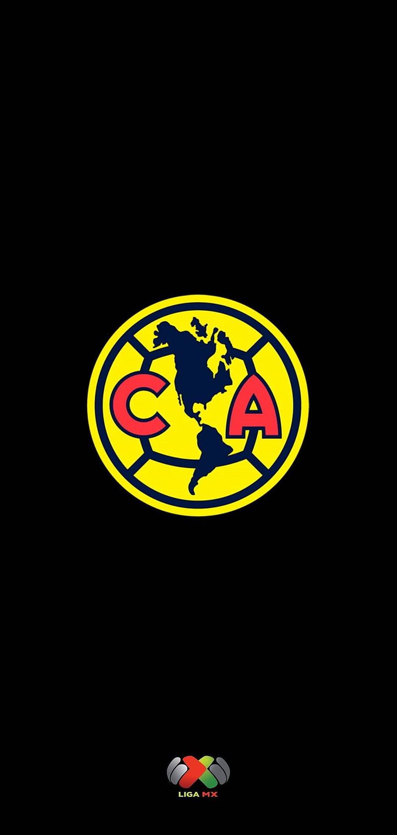 800x1684 Logo america, aguilas, america, club, logo a, HD phone wallpaper