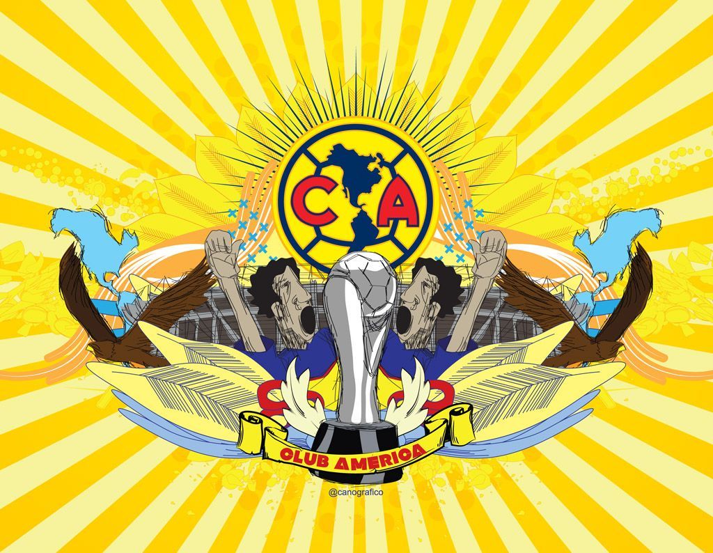 1024x794 AMERICAnografico: Club América Wallpaper · 26072011CTG