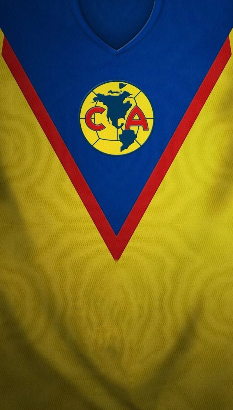 800x1407 Club America Retro, aguilas, campeon, cocacola, football, jersey, mexico, HD phone wallpaper