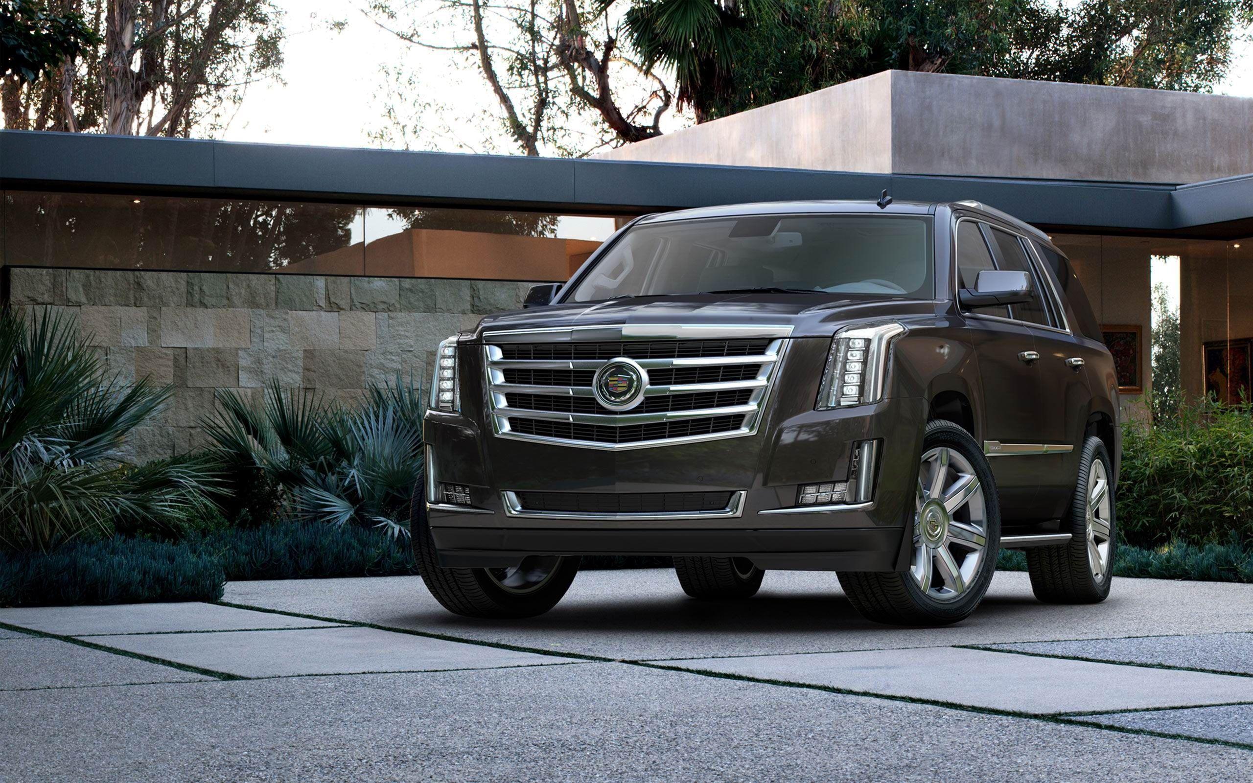 2560x1600 Cadillac Escalade Car HD Wallpaper black Cadillac