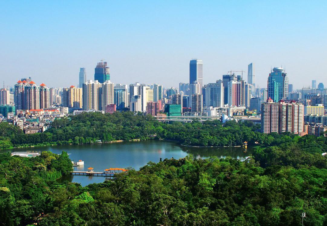 1081x750 Guangzhou, China Wallpaper