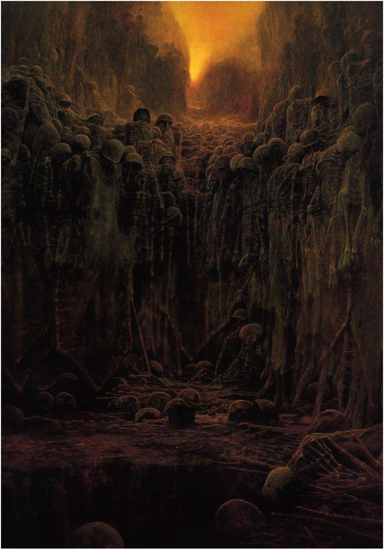 748x1069 Zdzisław Beksiński Wallpaper HD / Desktop and Mobile Background