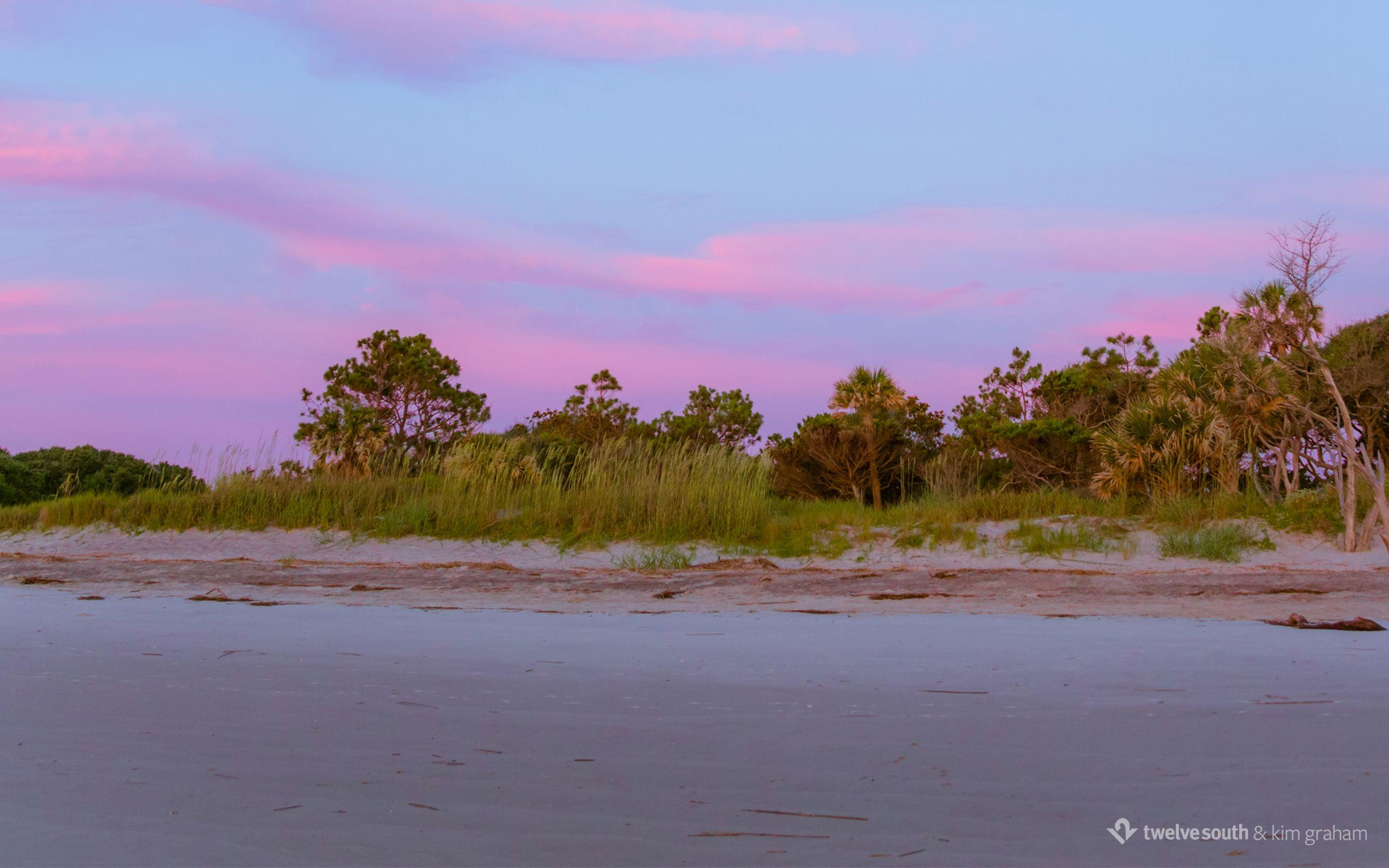 2560x1600 Dual Screen Wallpaper: Charleston at Sea Level