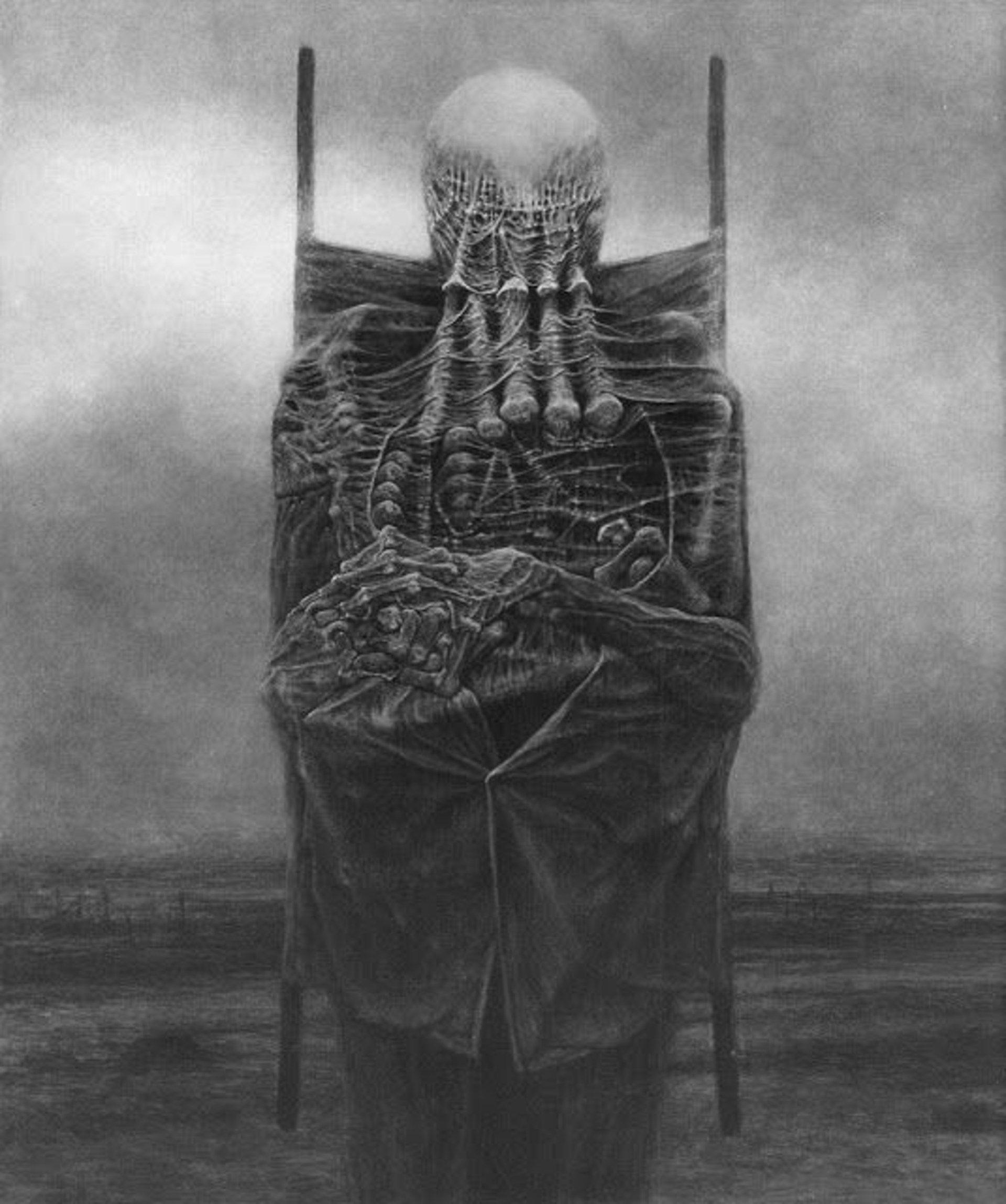 1920x2297 X Beksinski, Download Wallpaper