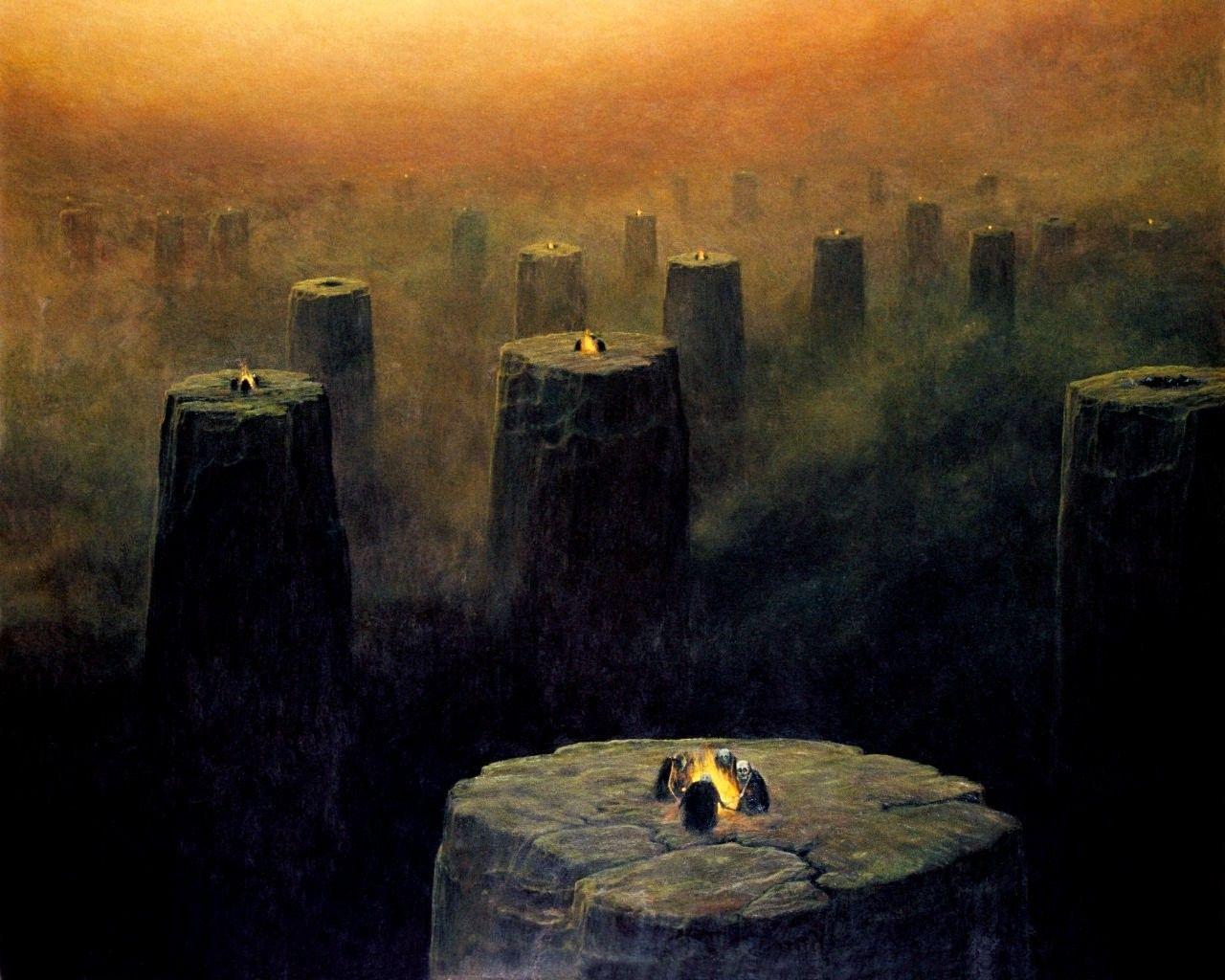 Beksinski Wallpapers - Top Free Beksinski Backgrounds - WallpaperAccess