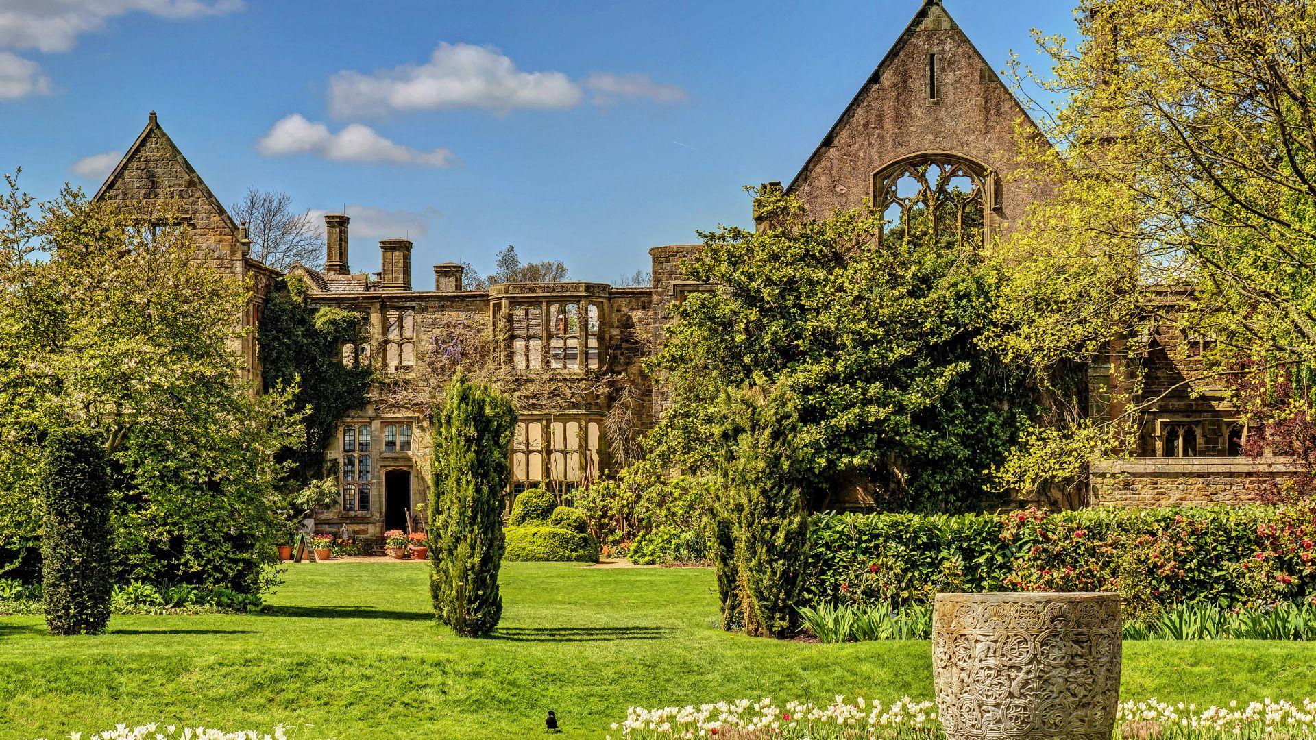 1920x1080 Grasses, Farmhouse, Home, Property, England Wallpaper