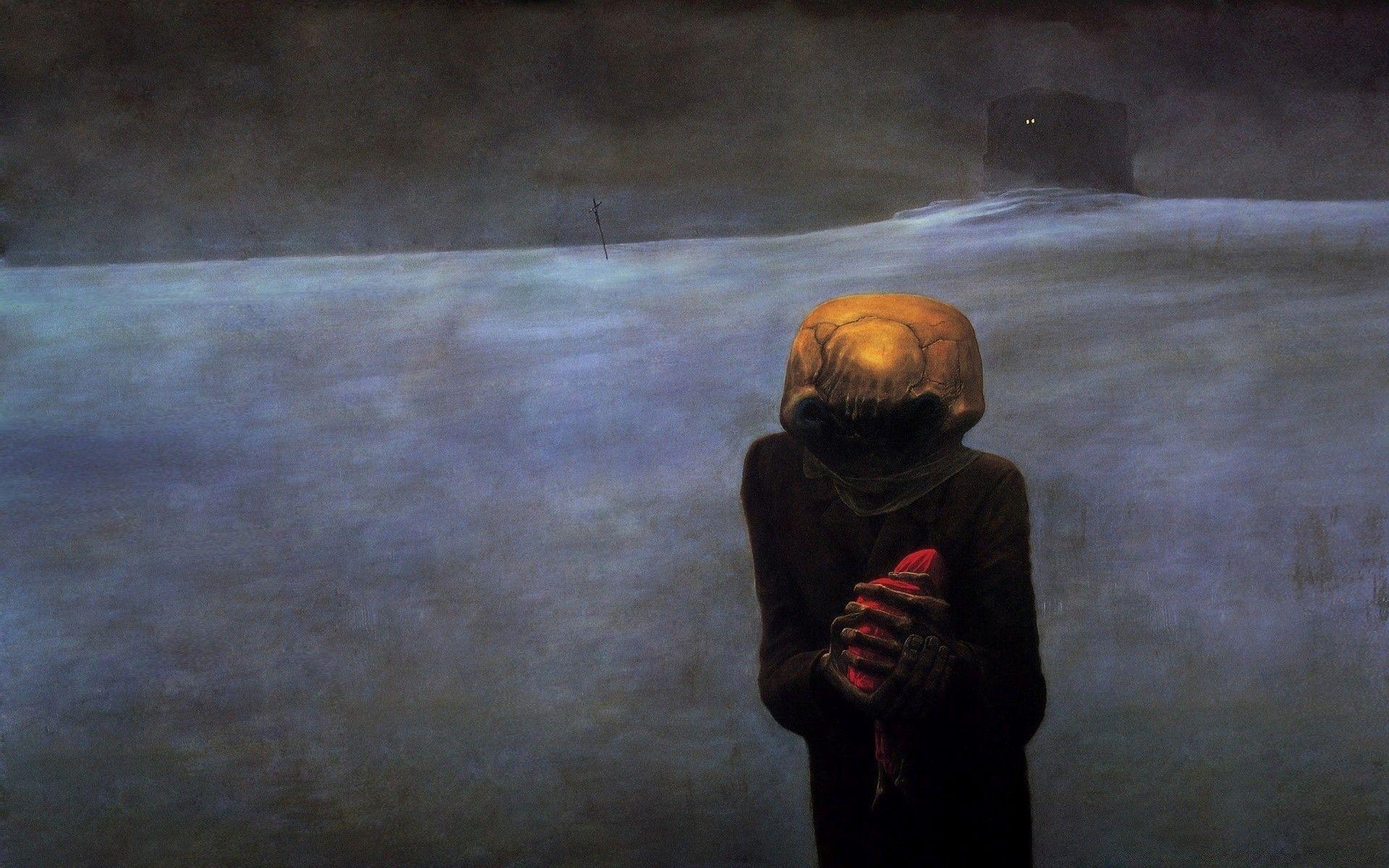 1920x1200 Zdzislaw Beksinski Salvage