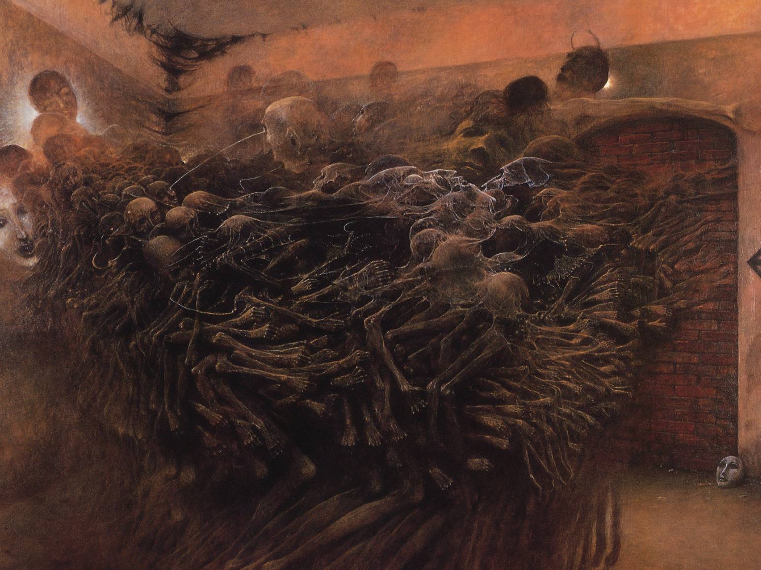 1545x1157 Beksinski wallpaper