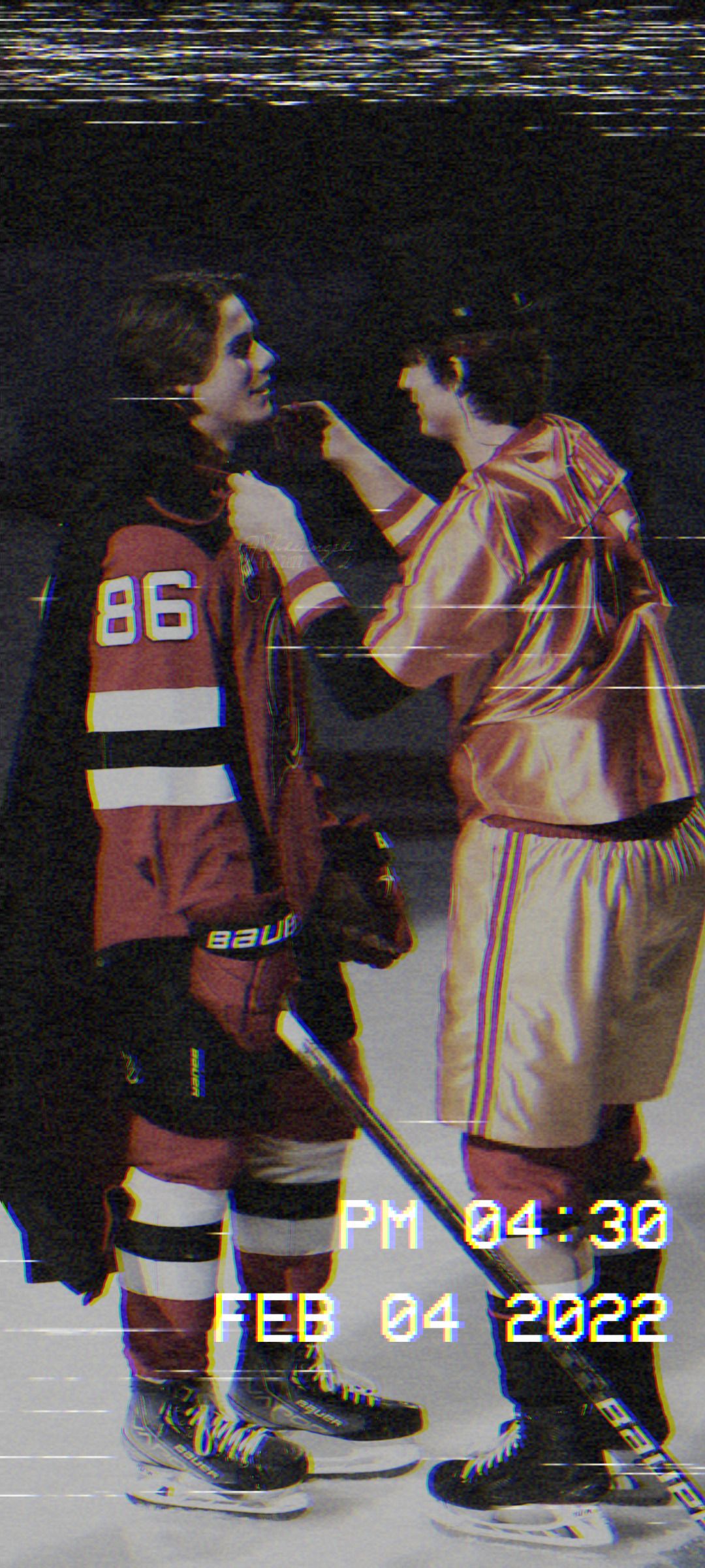 1080x2400 Wallpaper • Jack Hughes & Trevor Zegras (2022 Nhl All Star) + Various Styles (iphone 12) Requested Credits