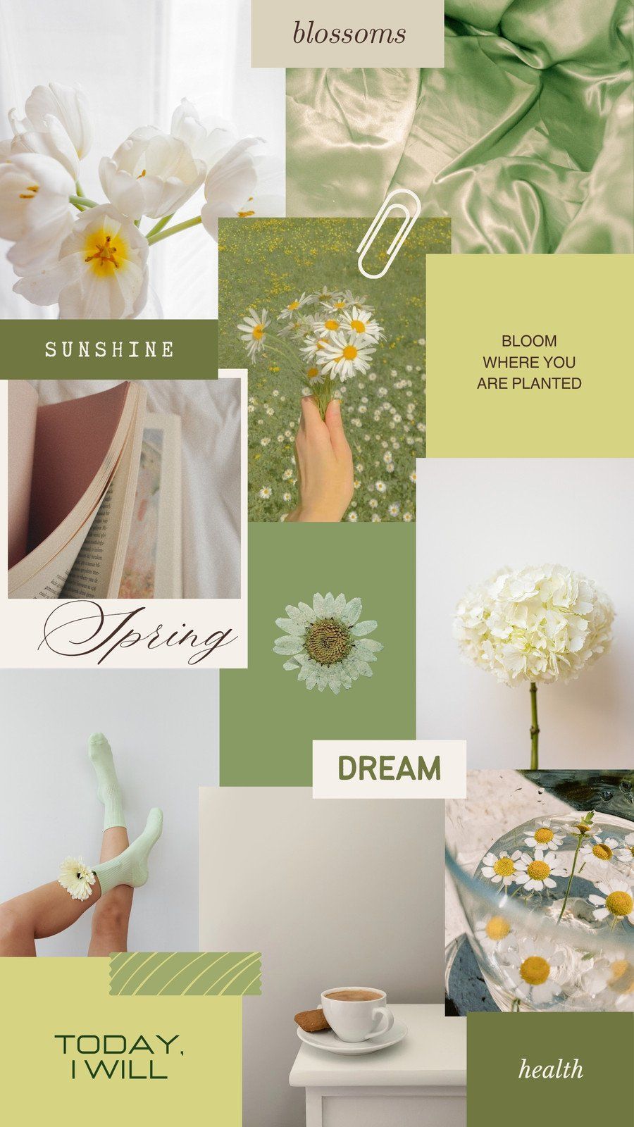 900x1600 Free spring aesthetic phone wallpaper templates
