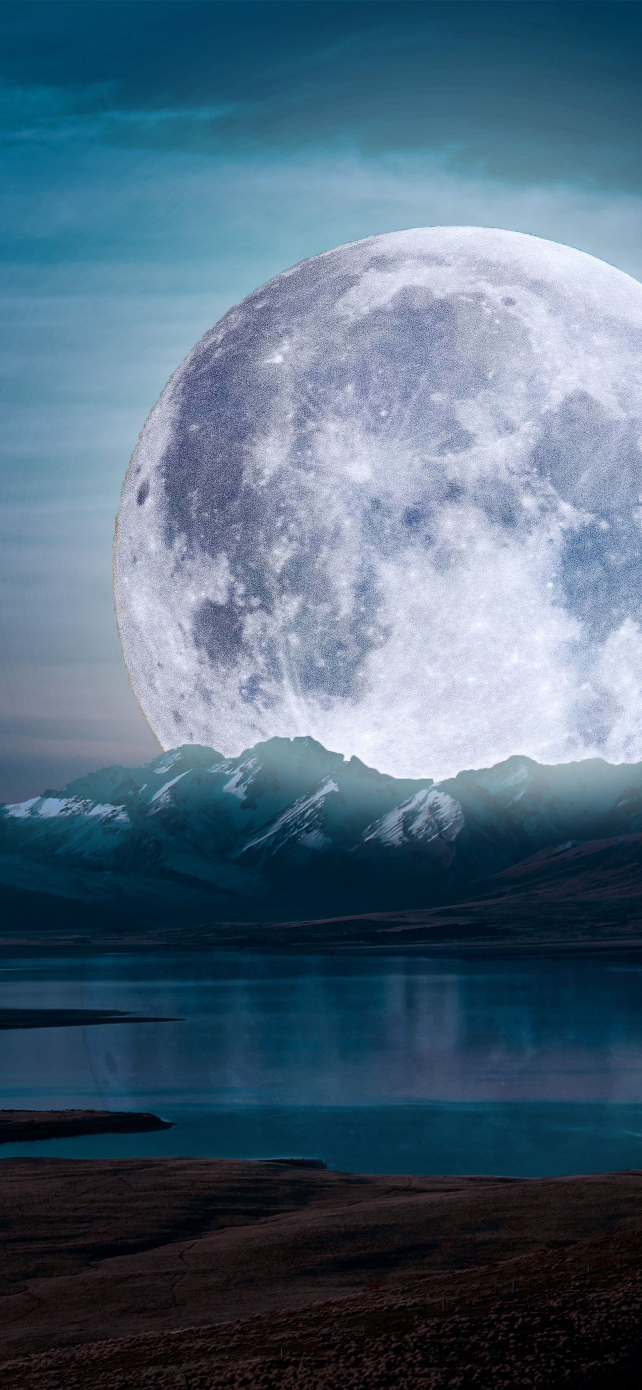 1284x2778 Most Popular Moon 5K Wallpaper