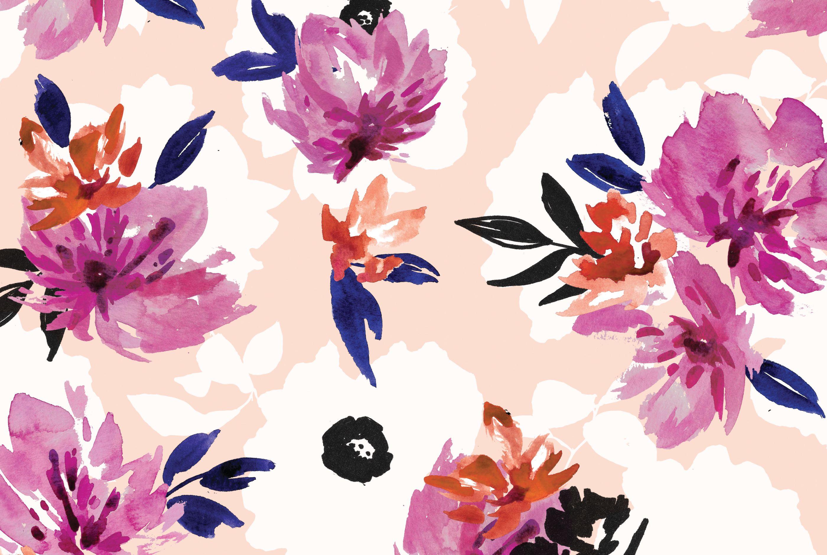 Simple Floral Desktop Wallpapers - Top Free Simple Floral Desktop Backgrounds - WallpaperAccess