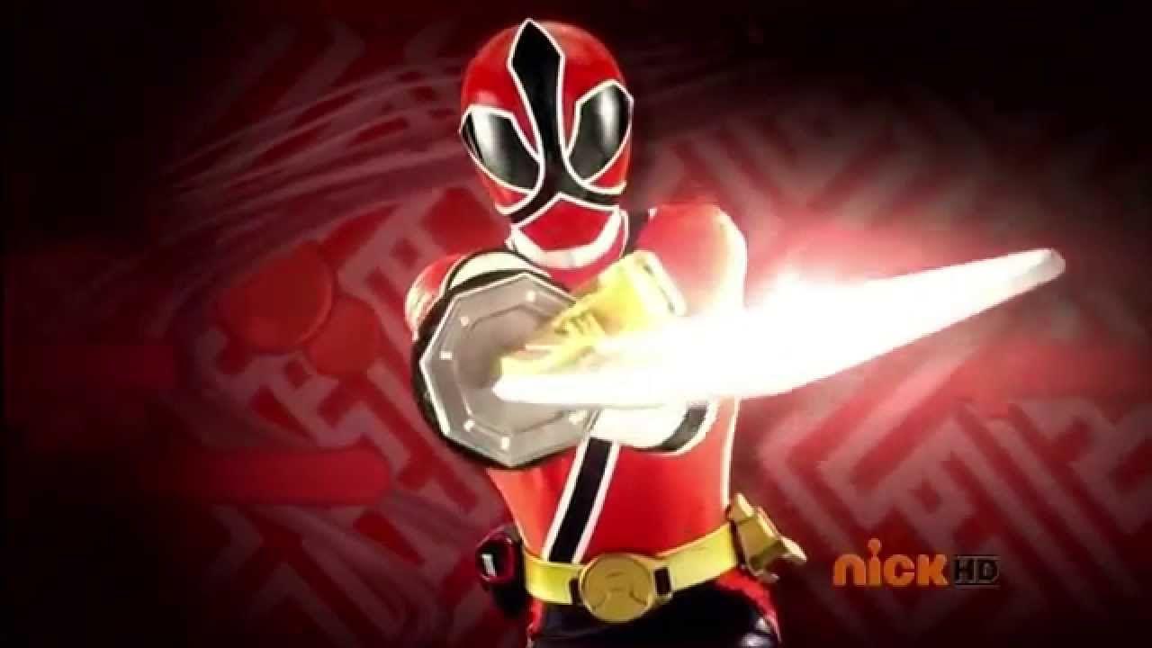 1280x720 Power Rangers Super Samurai Morph in Power Rangers
