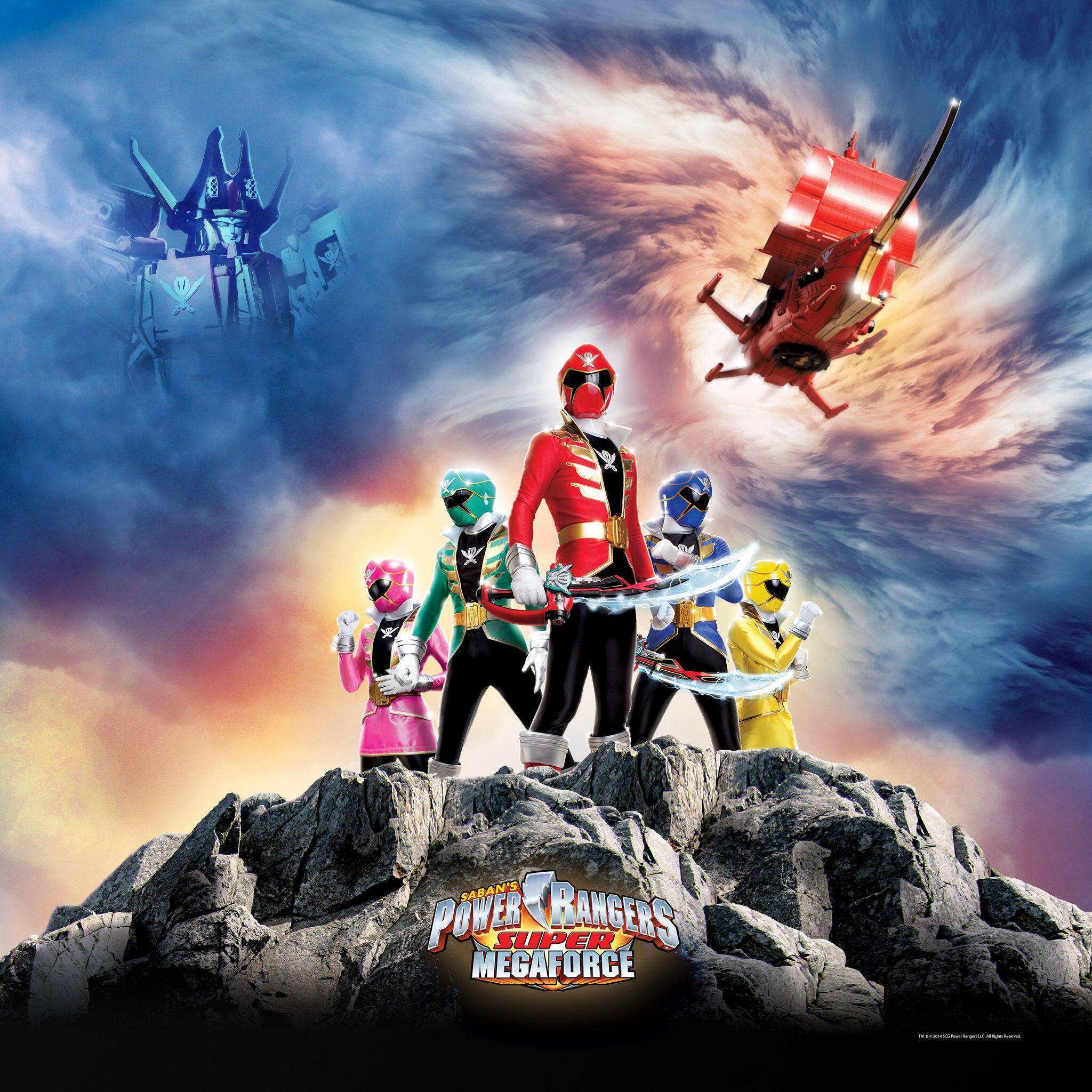 2048x2048 Power Rangers Super Megaforce