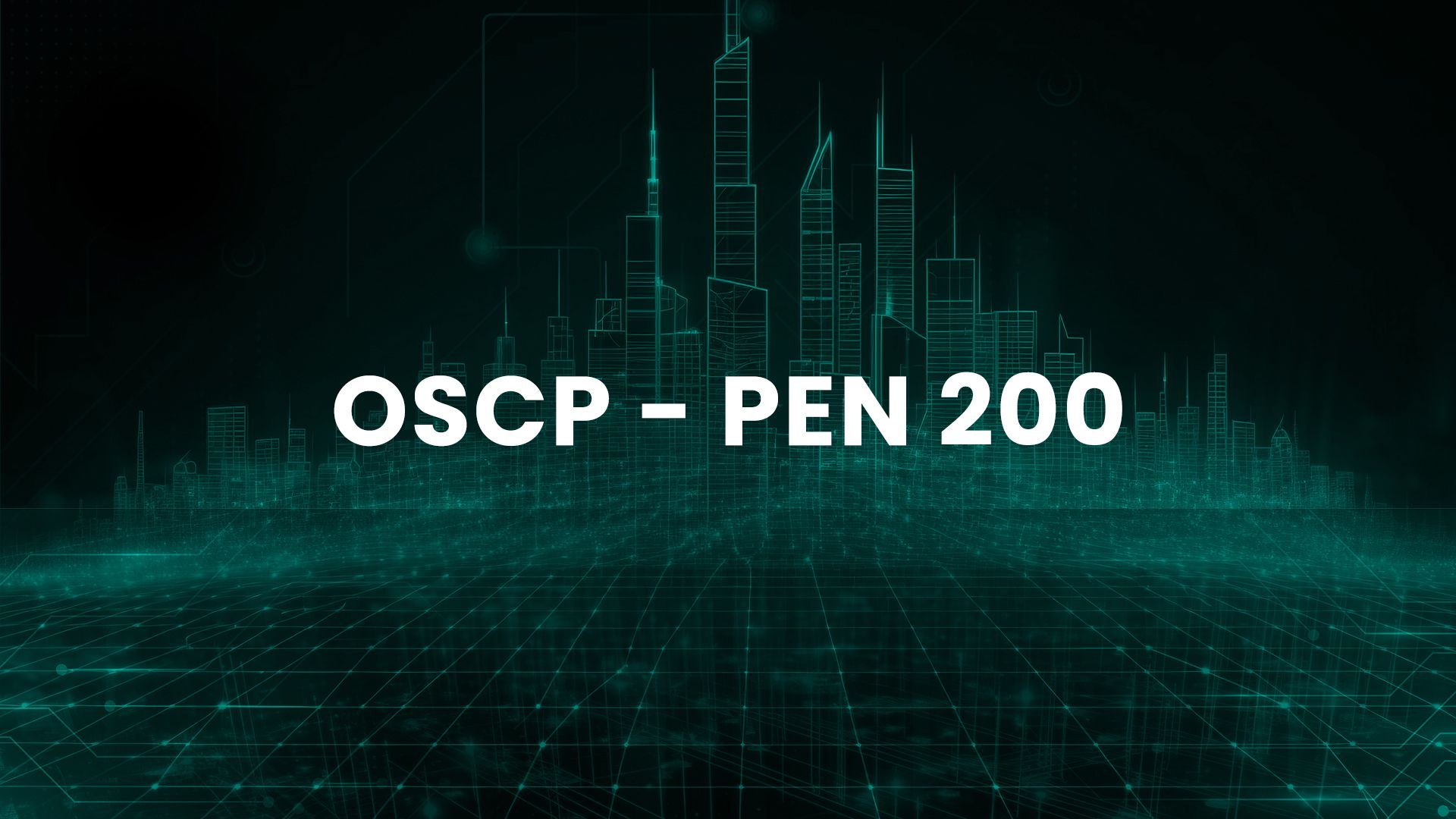 1920x1080 Offensive Security Certified Professional (OSCP 200)