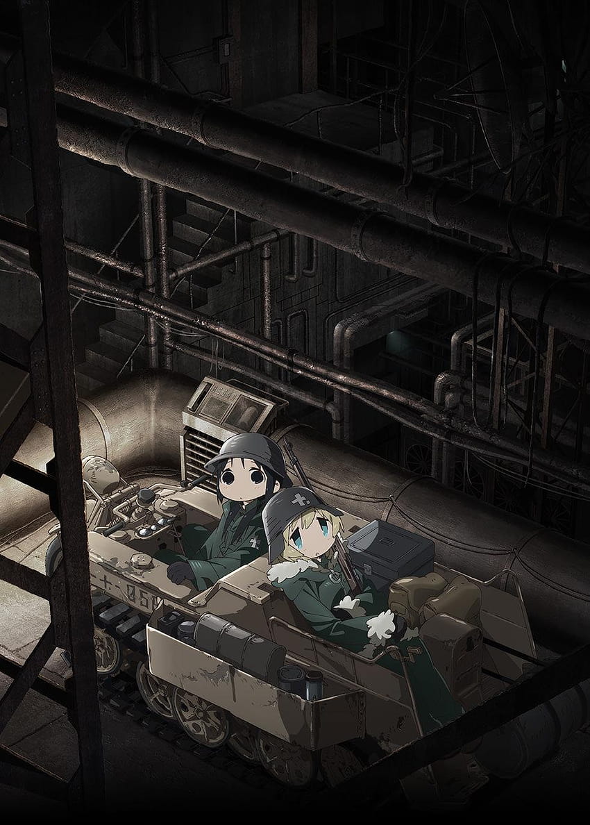 850x1188 Shoujo Shuumatsu Ryokou Key Visuals Mobile HD Phone Wallpaper