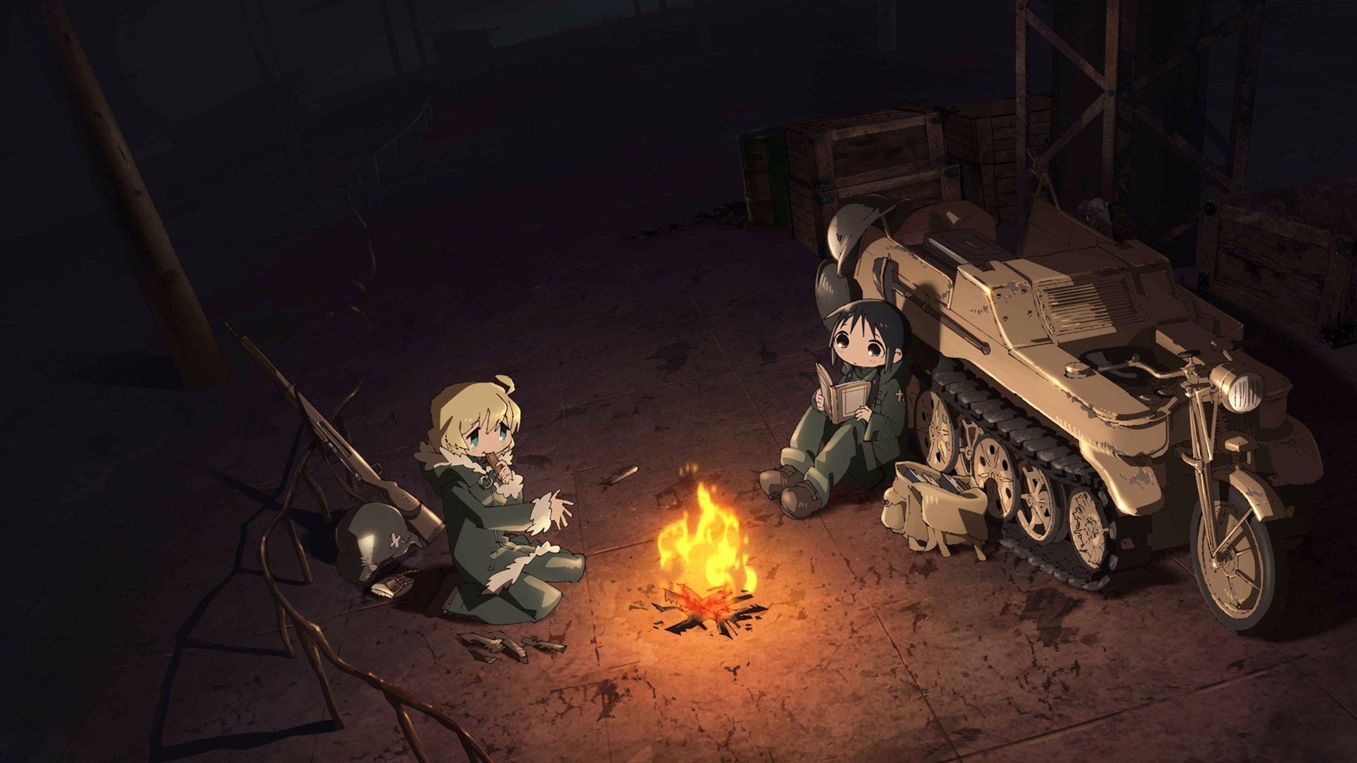 1920x1080 Girls' Last Tour (TV Series 2017 2017)
