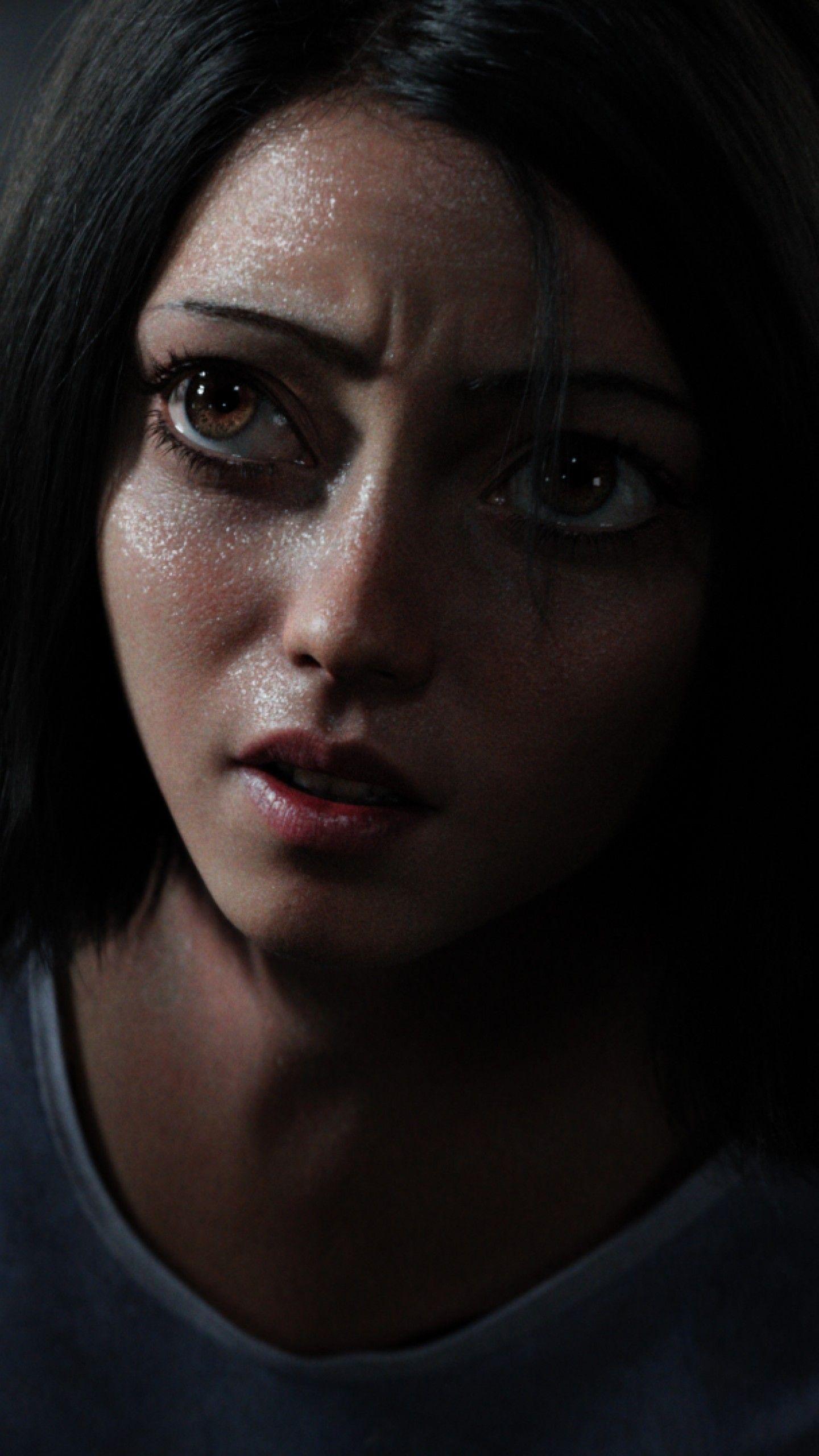 1440x2560 Wallpaper Alita: Battle Angel, Rosa Salazar, 4k, Movies