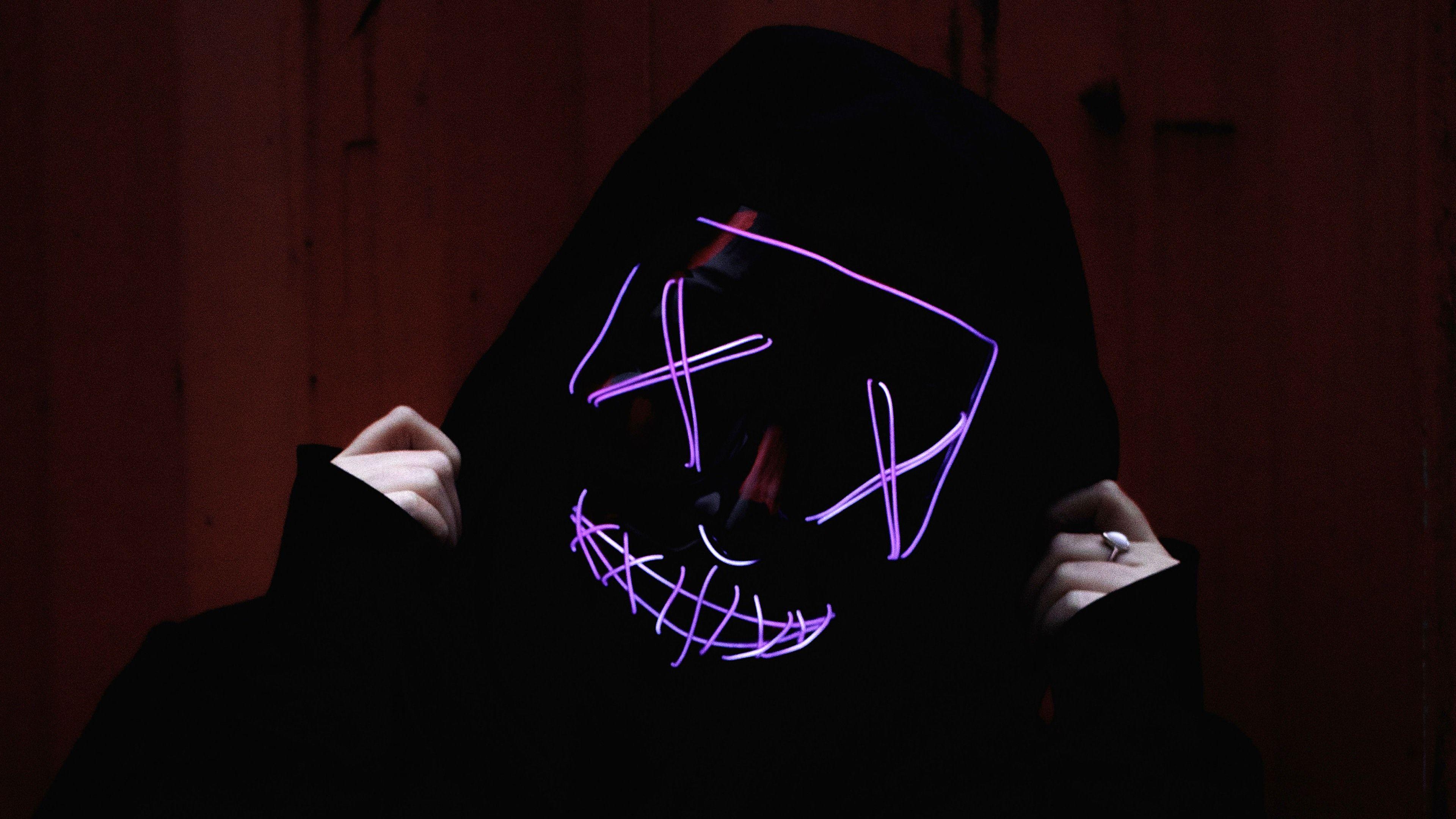 3840x2160 Mask Man Wallpaper 43113