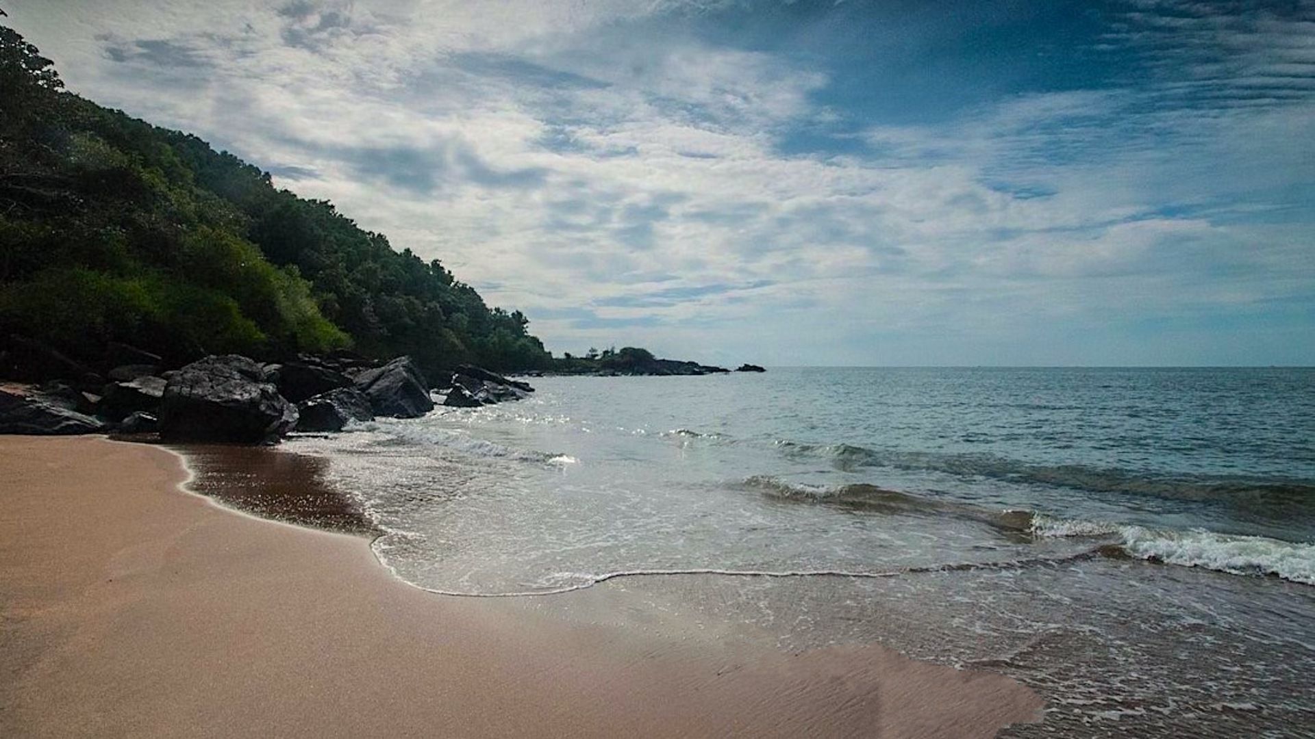 1920x1080 1 Halfmoon Beach Gokarna Karnatak