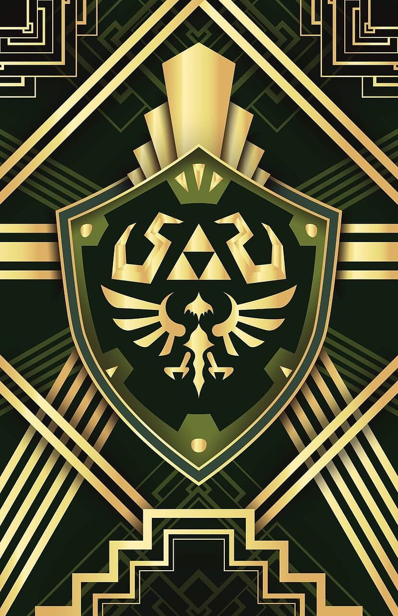 800x1237 HD zelda logo wallpaper