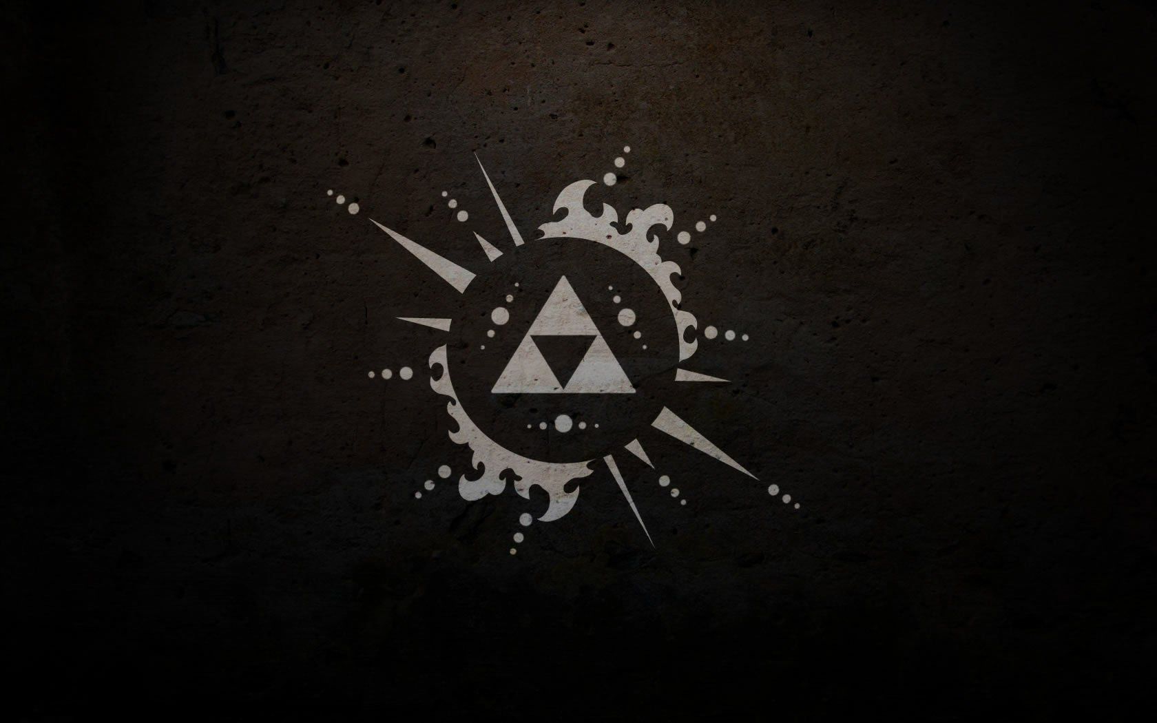 1680x1050 Legend of Zelda HD Wallpaper: The Iconic Triforce Design