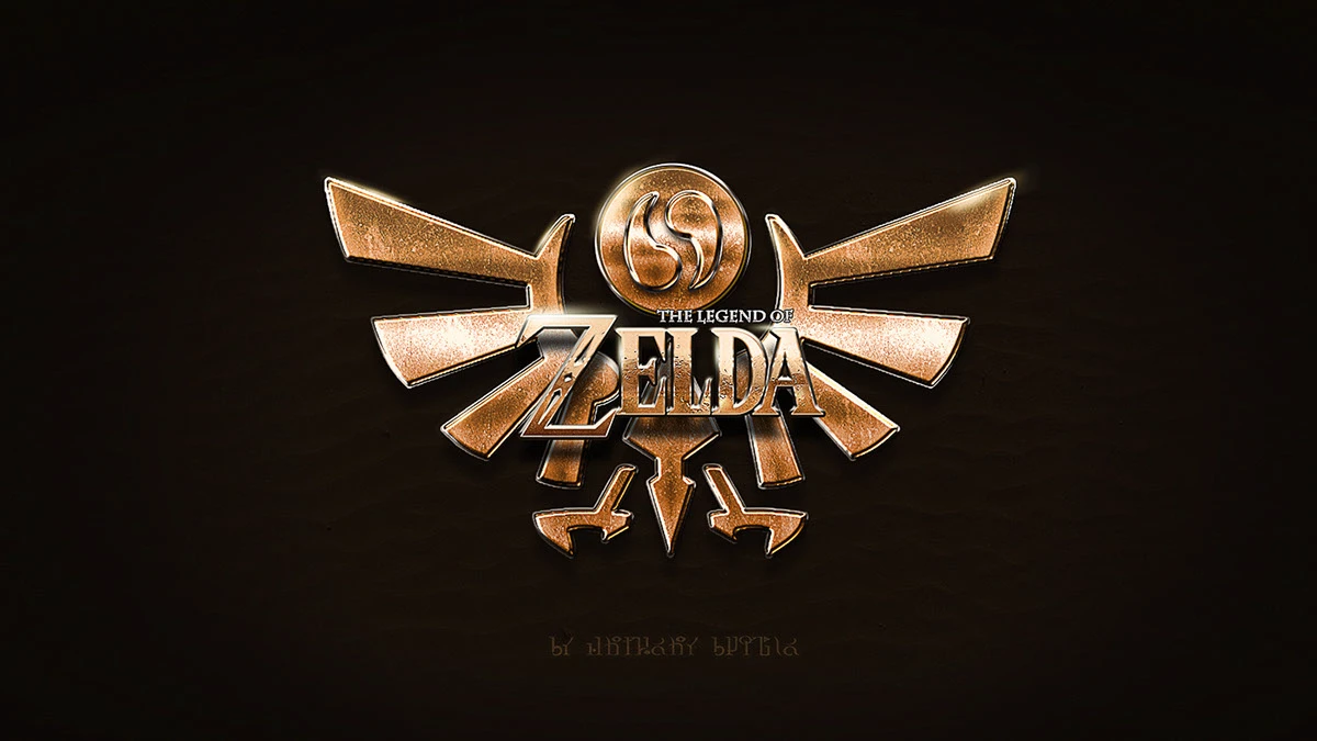 1200x675 Zelda Logo - Behance
