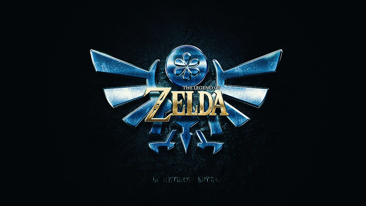 1200x675 Zelda Logo - Behance