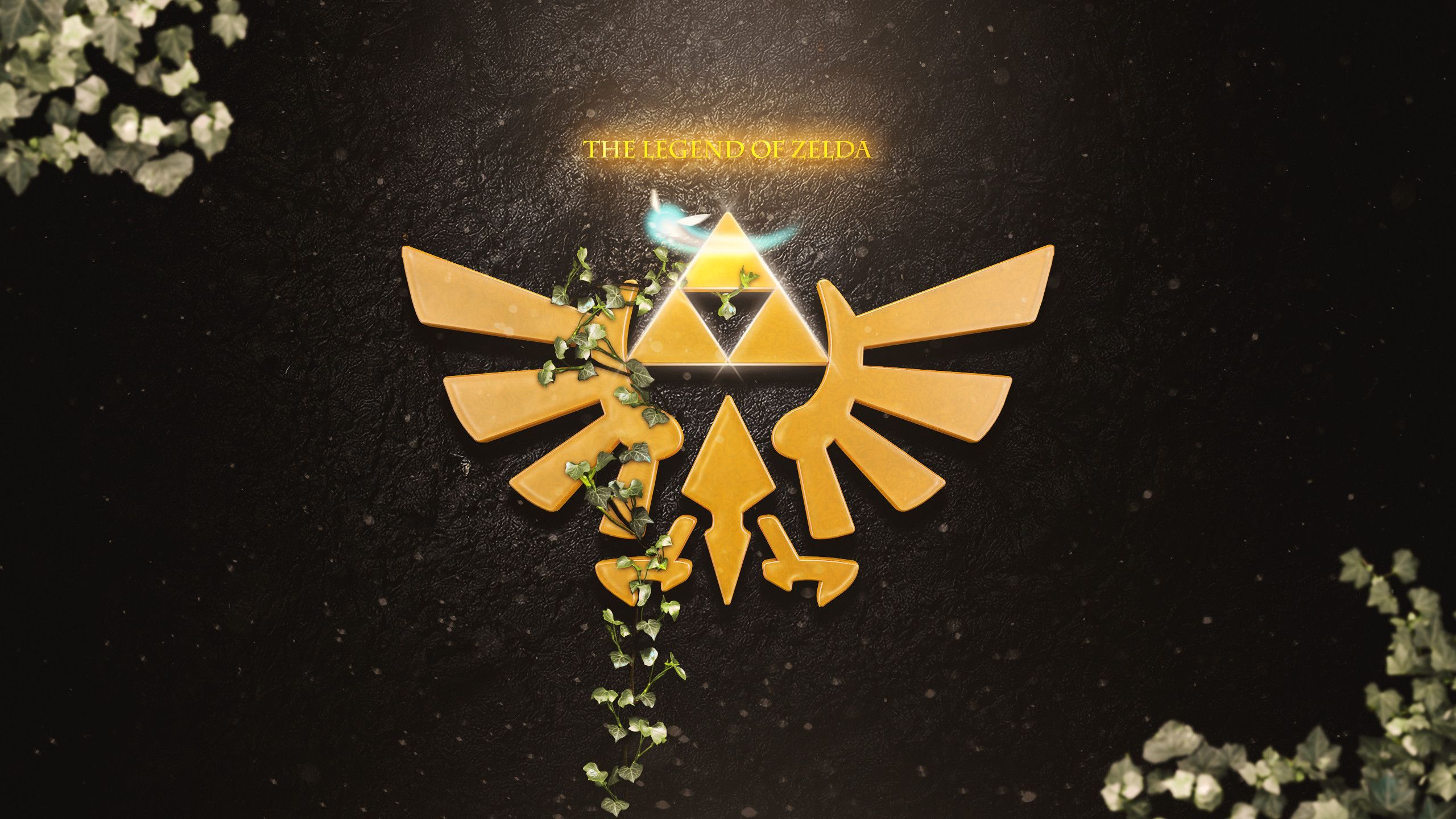 2560x1440 Zelda Triforce Wallpaper