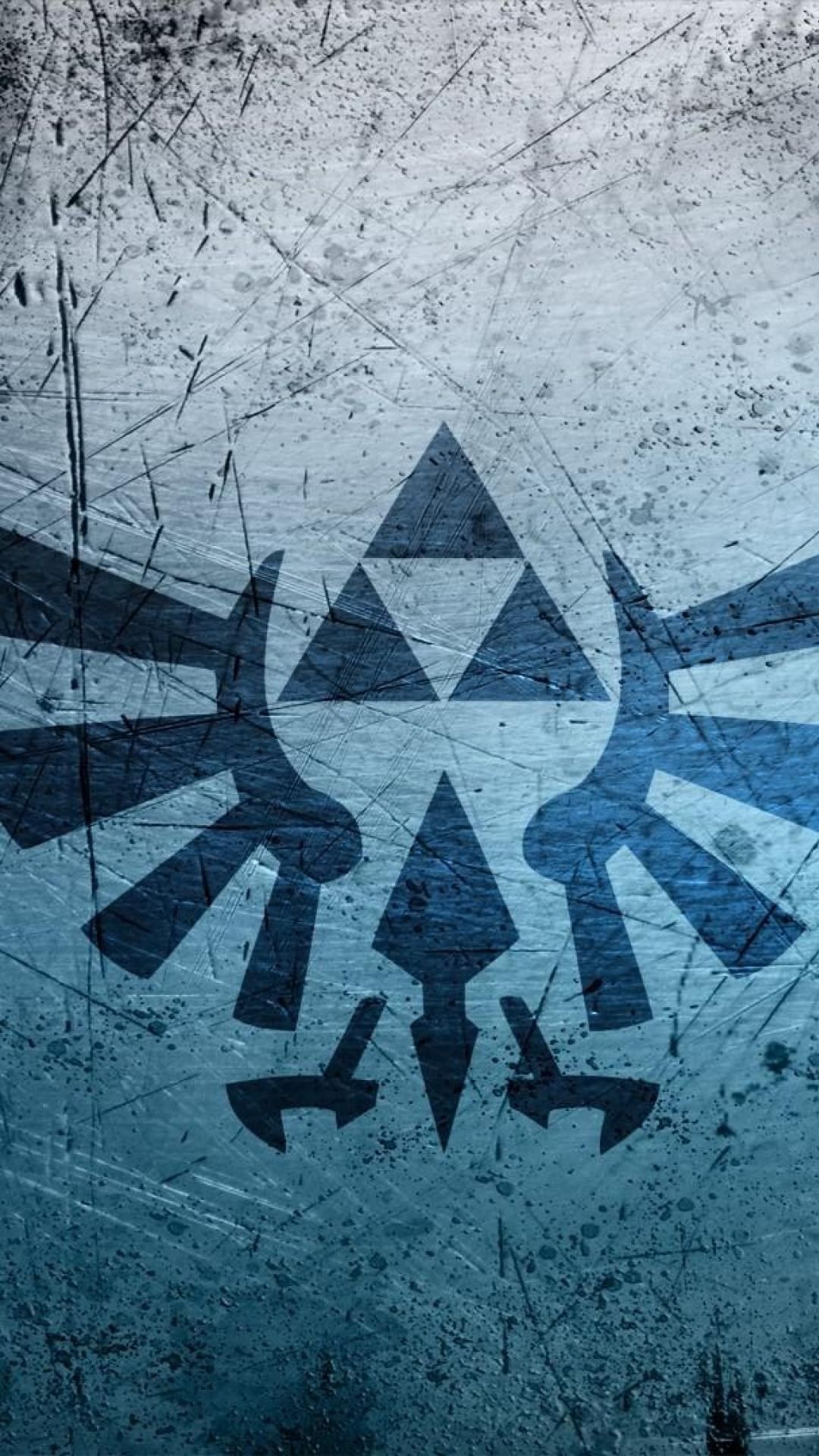 1080x1920 Legend of Zelda: Triforce Wallpaper