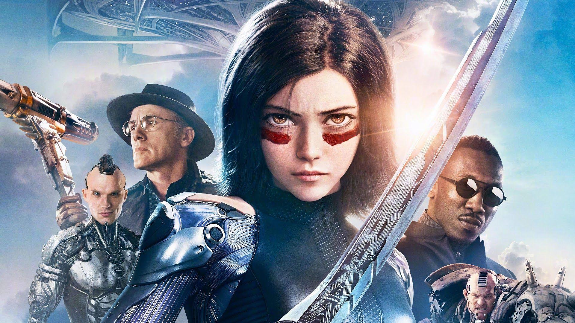 1920x1080 Alita: Battle Angel Movie Characters 4K Wallpaper