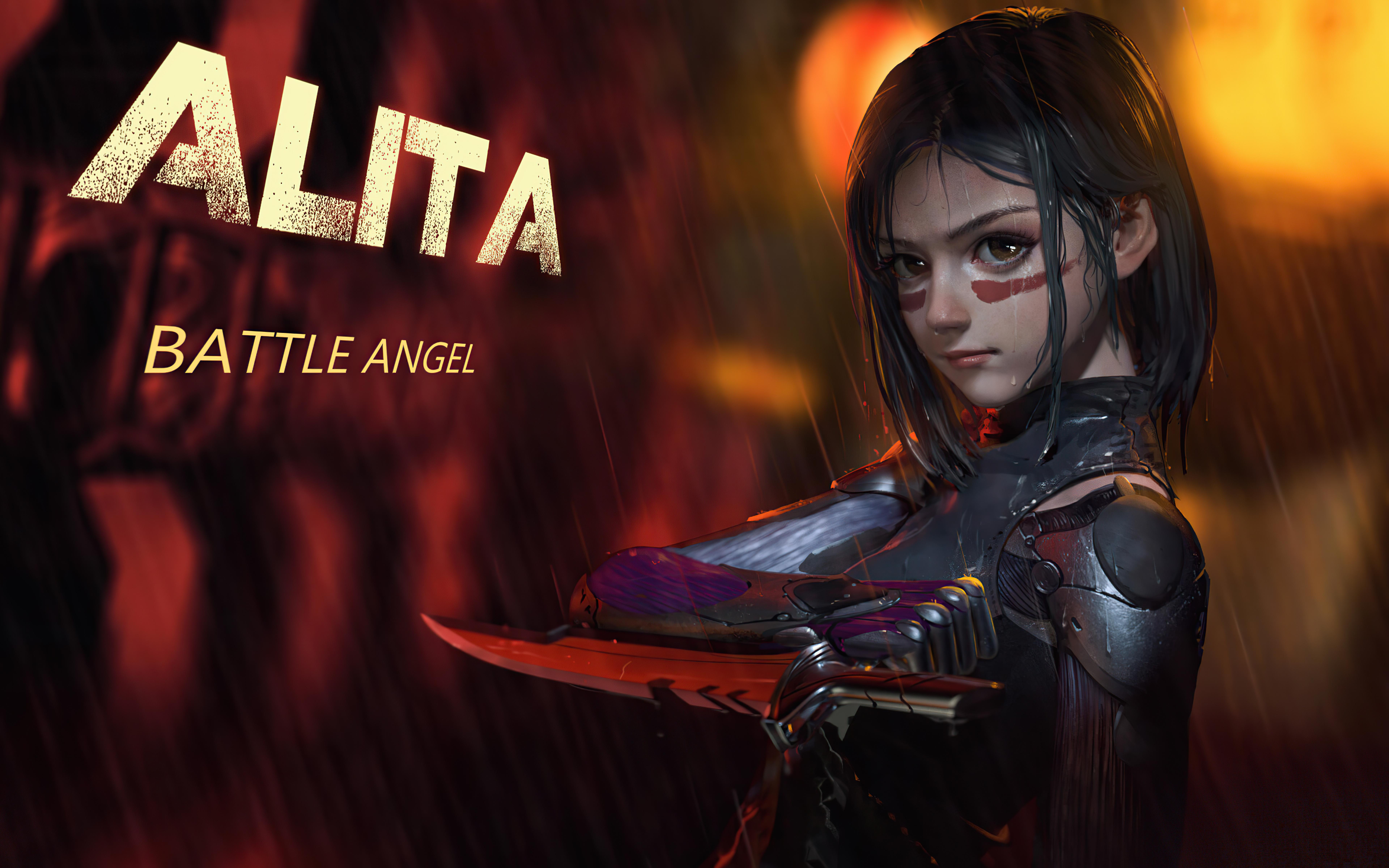 7680x4800 Alita 4K wallpaper for your desktop or mobile screen free and easy to download