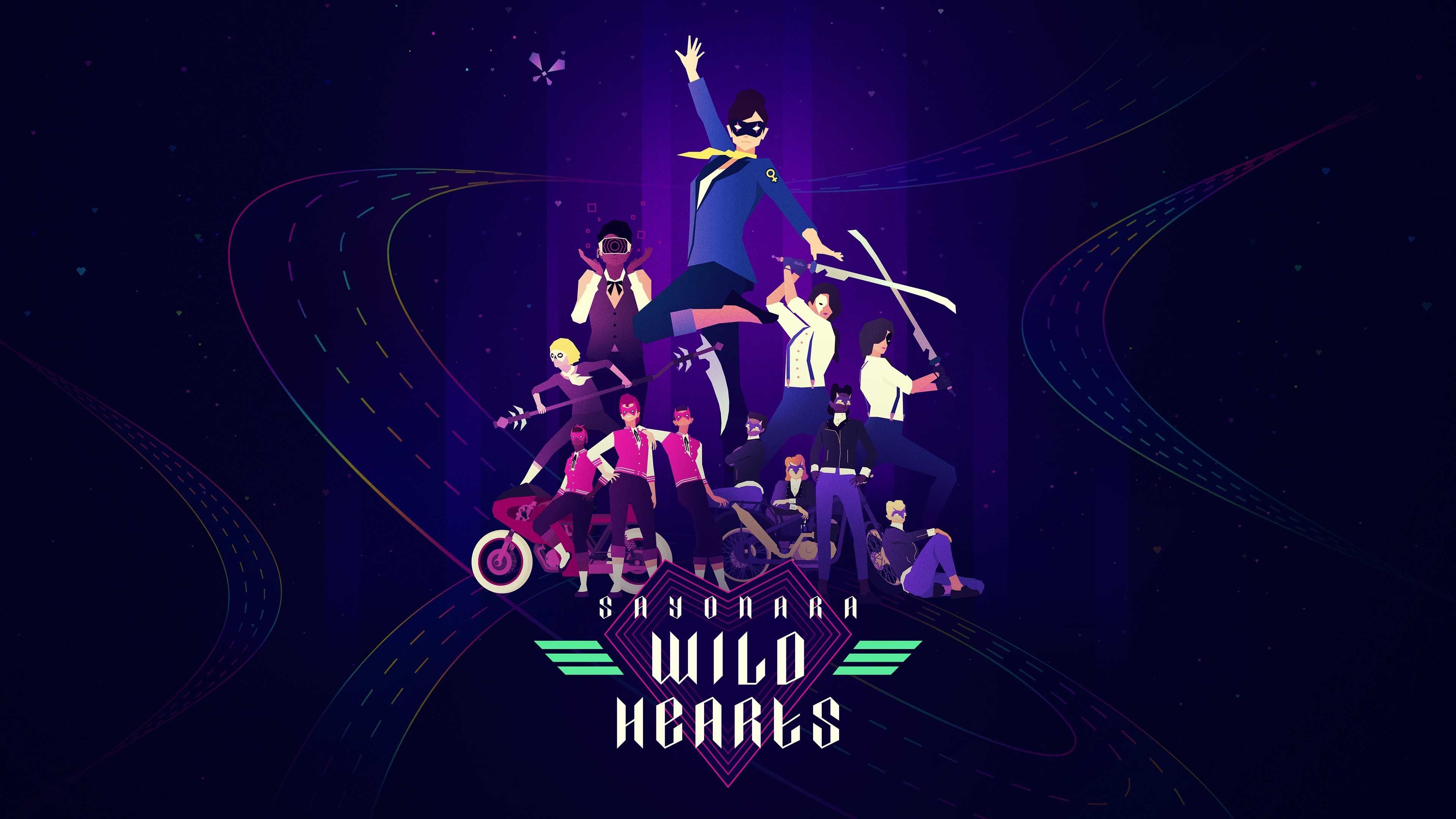 3840x2160 Sayonara Wild Hearts 4K HD Sayonara Wild Hearts Wallpaper