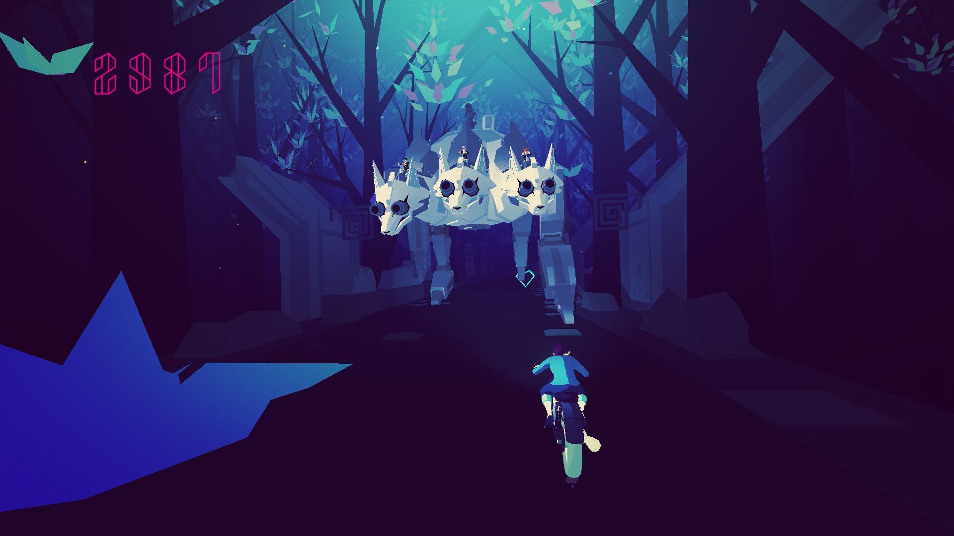 1920x1080 Sayonara Wild Hearts review. Rock Paper Shotgun