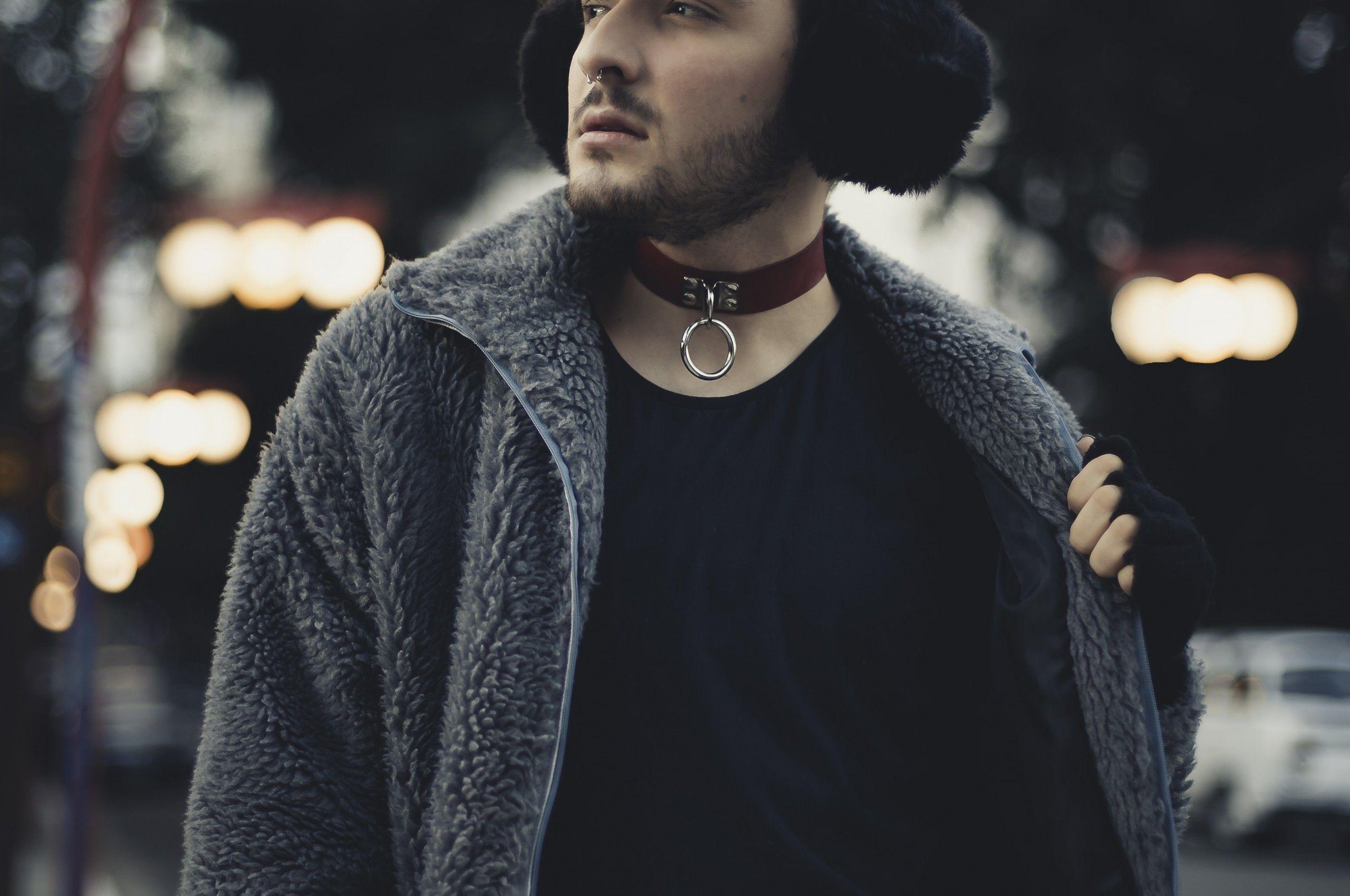 2560x1700 Download 2560x1700 Man, Fashion, Model, Street Lights, Photohoot
