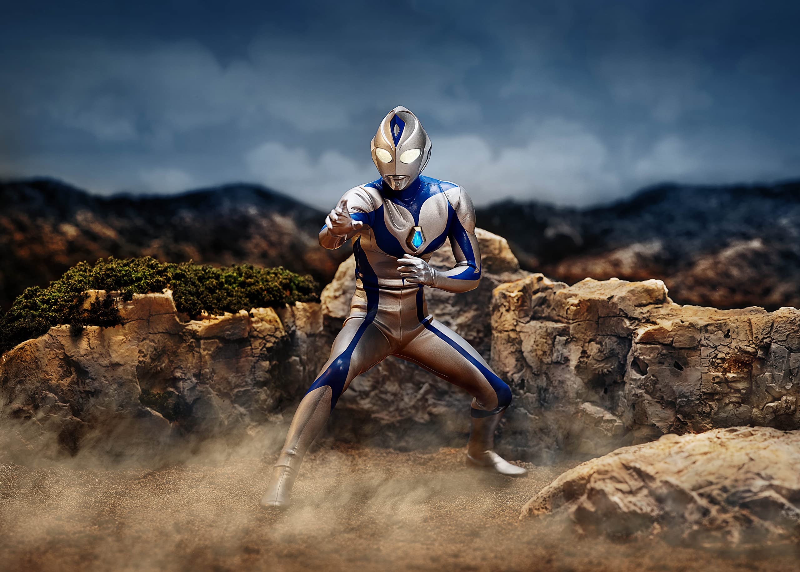 2560x1830 Banpresto Dyna Dyna -Aoki Kiseki no Hikari- (ver. A), Bandai Spirits Hero's Brave Statue Figure : Toys & Games