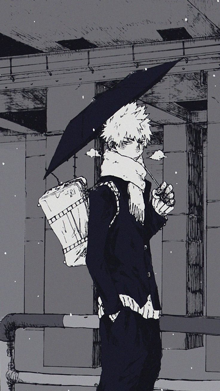736x1308 Bakugou Phone Wallpaper