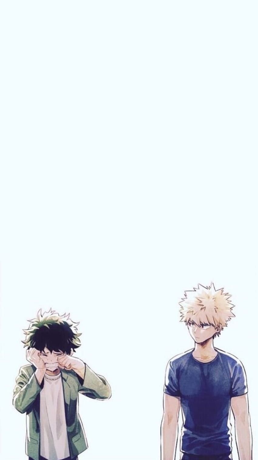 850x1511 BakuDeku, art, sad, bkdk HD phone wallpaper