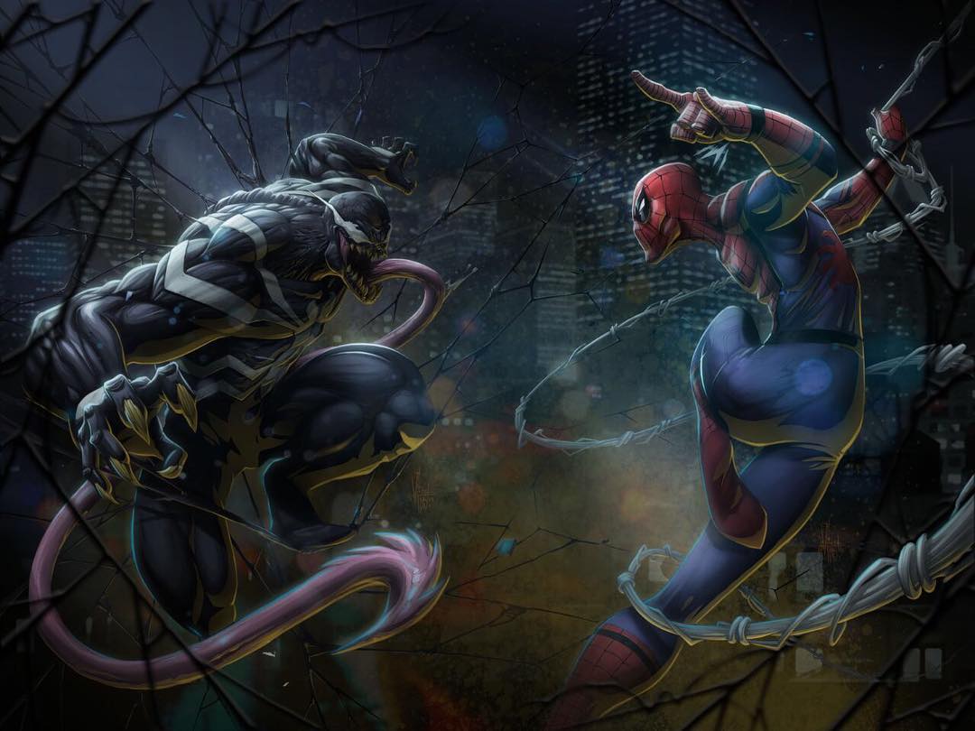 1080x810 Venom vs Spider man #spidermanvsvenom #spiderman #ven