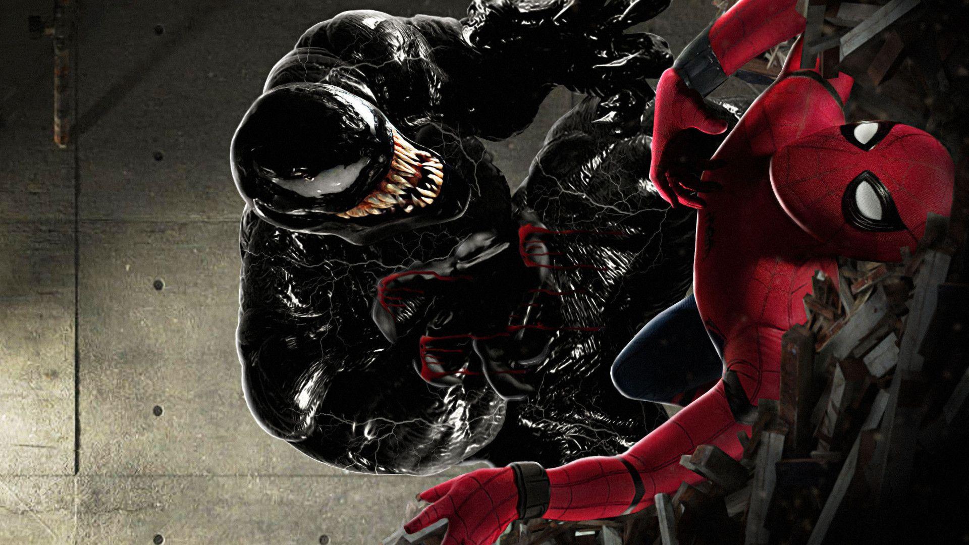 SpiderMan Vs Venom Wallpapers Top Free SpiderMan Vs Venom