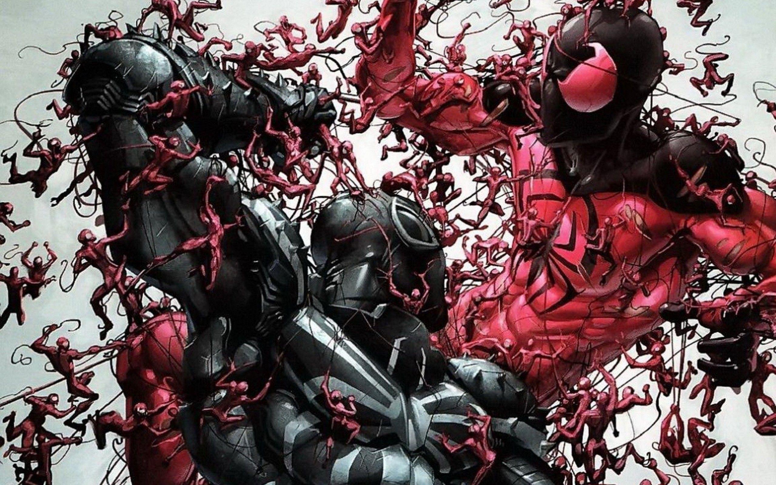 2560x1600 Venom vs Carnage